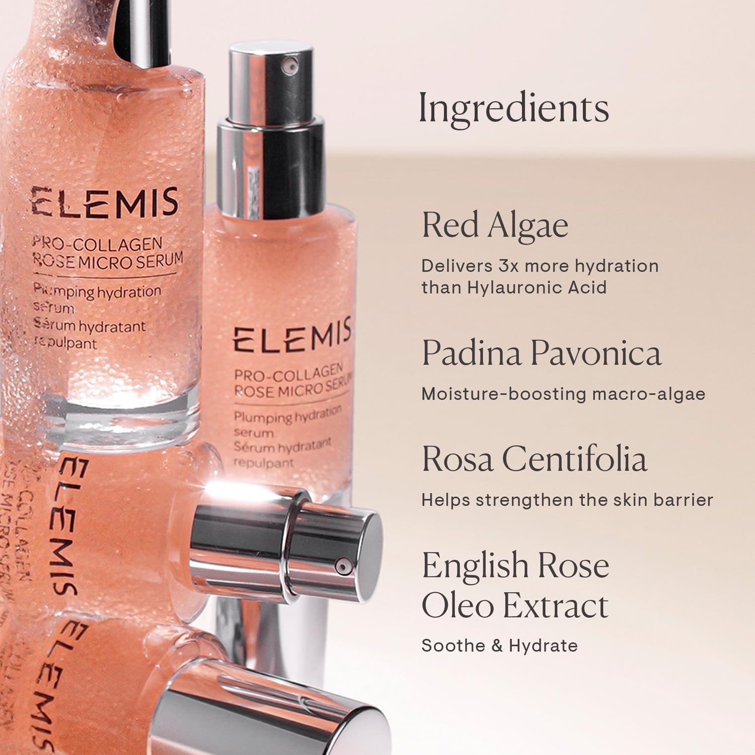 Elemis Pro-Collagen Rose Micro Serum 30ml - Anti-Aging, Fine Lines & Wrinkles Reduction 6