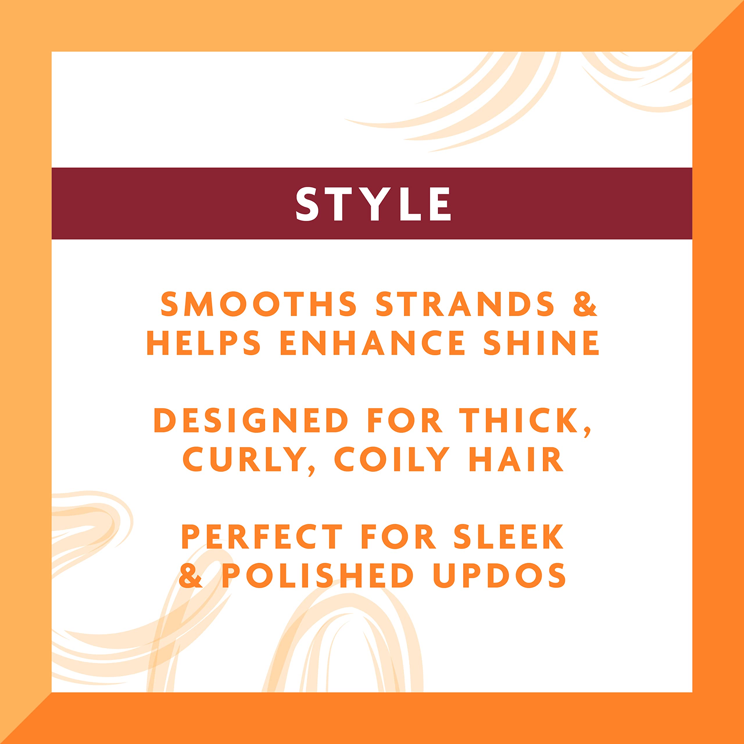 CANTU Updo Natural Bristle Brush for Thick, Curly, Coily Hair Smoothing 3