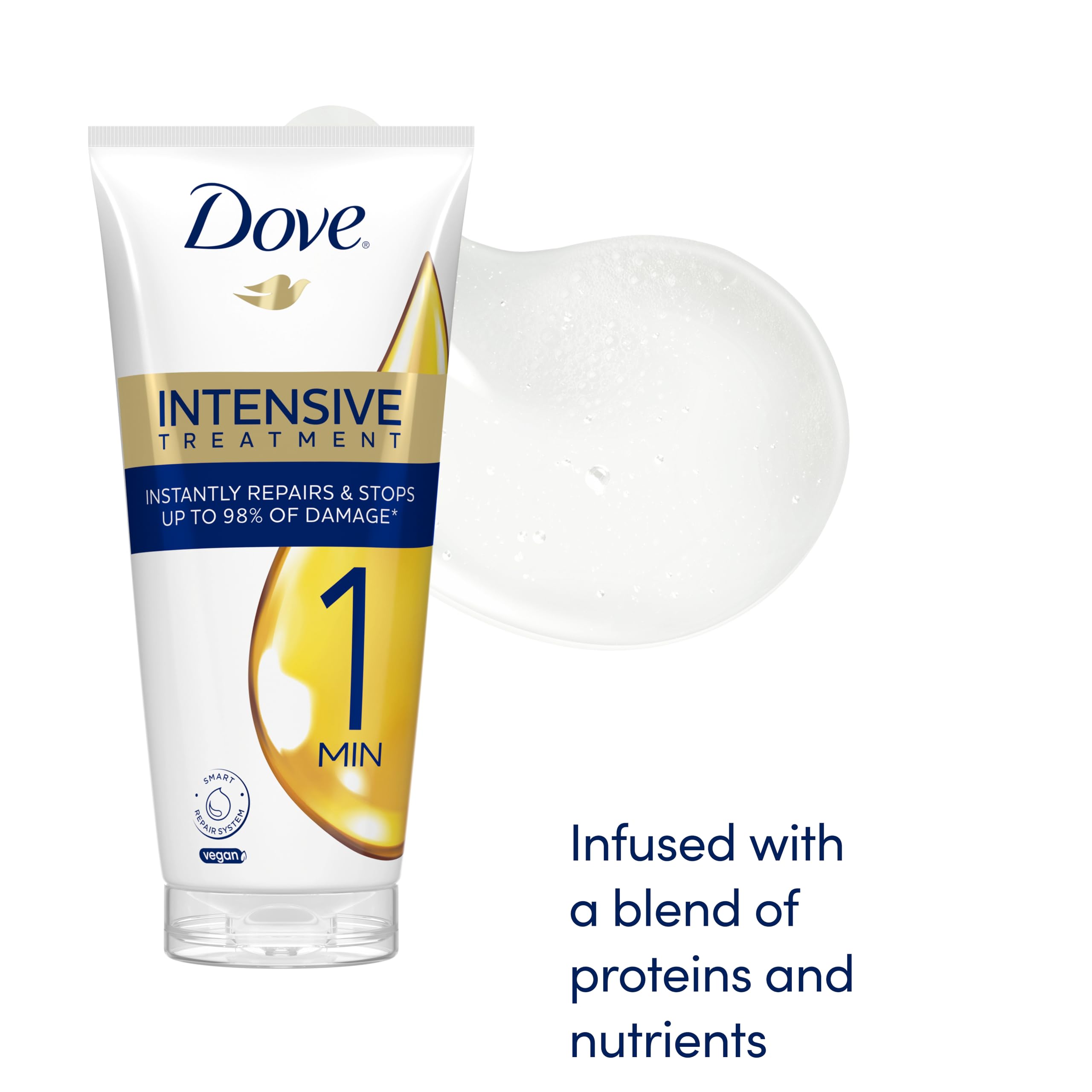Dove Intensive Treatment Conditioner: Instantly Repairs and Protects Damaged Hair 3
