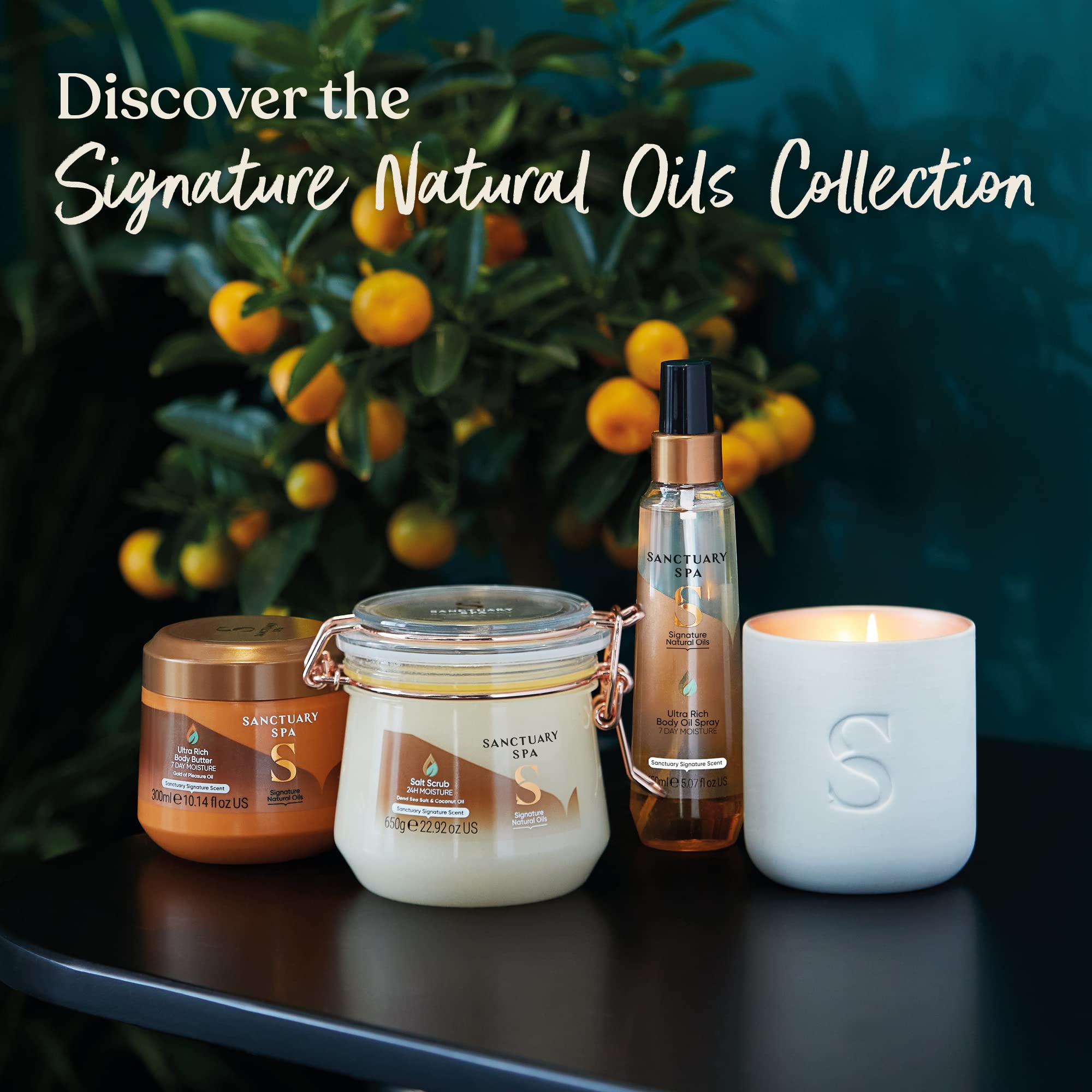 Sanctuary Spa Dead Sea Salt Scrub with Coconut Oil & Jojoba Oil for 24H Smooth Skin 7