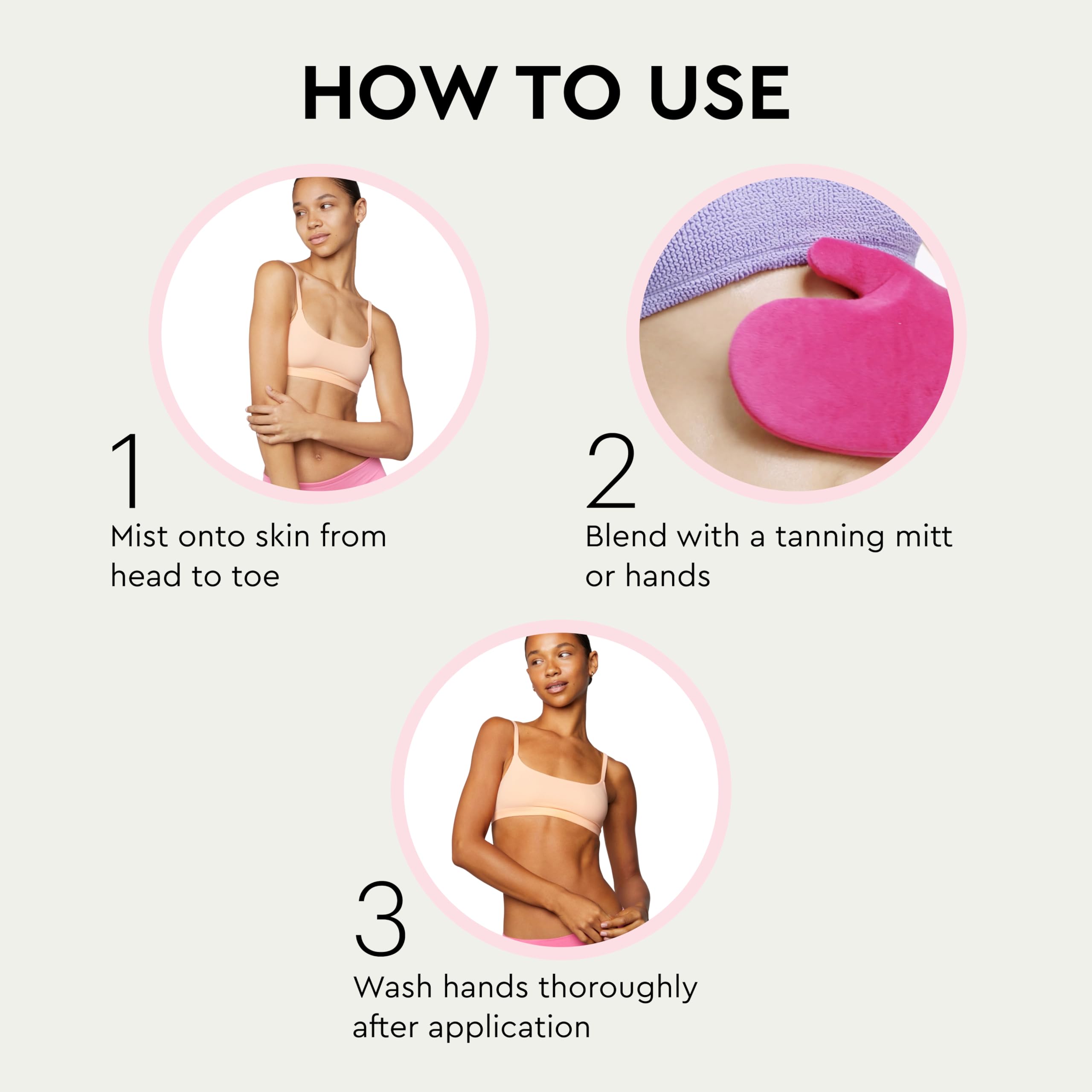 Tanologist Mini Self Tan Water Dark - Travel Size Tanning Mist, Streak-Free Glow, 100ml 5