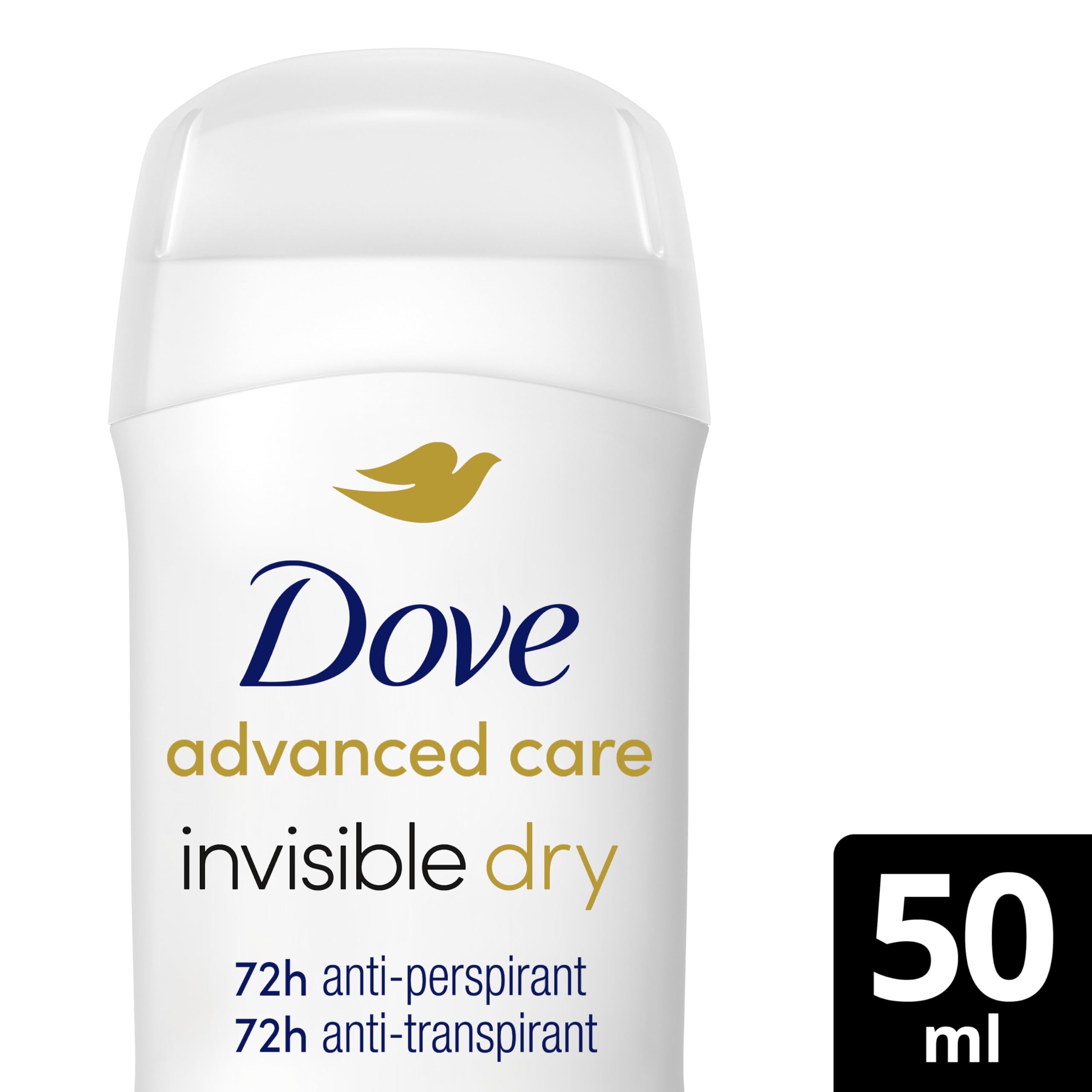 Dove Advanced Care Invisible Dry Antiperspirant Deodorant Stick with White Freesia Scent