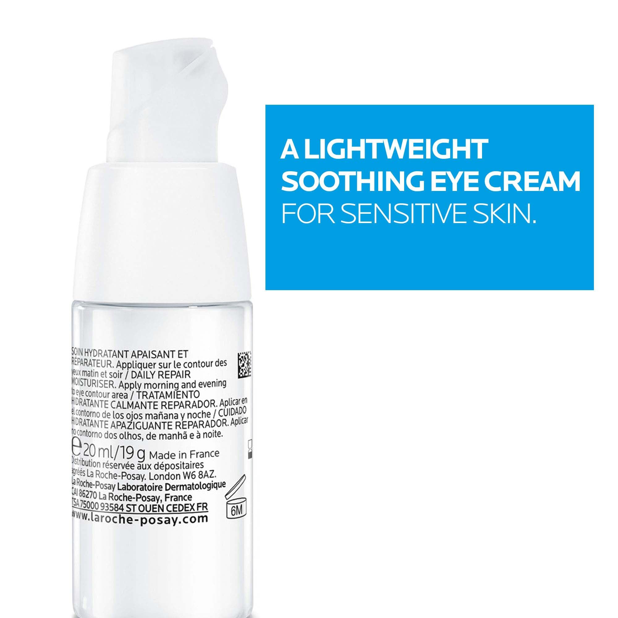 La Roche-Posay Toleriane Dermallergo Beruhigende Augencreme für empfindliche Haut 20 ml 4