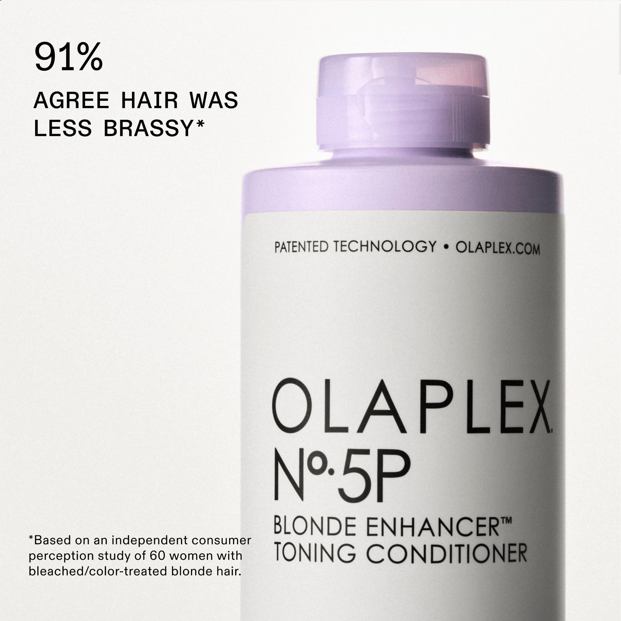 Olaplex Nr. 5P Blonde Enhancer Purple Toning Conditioner: Neutralisiert Gelbstich.