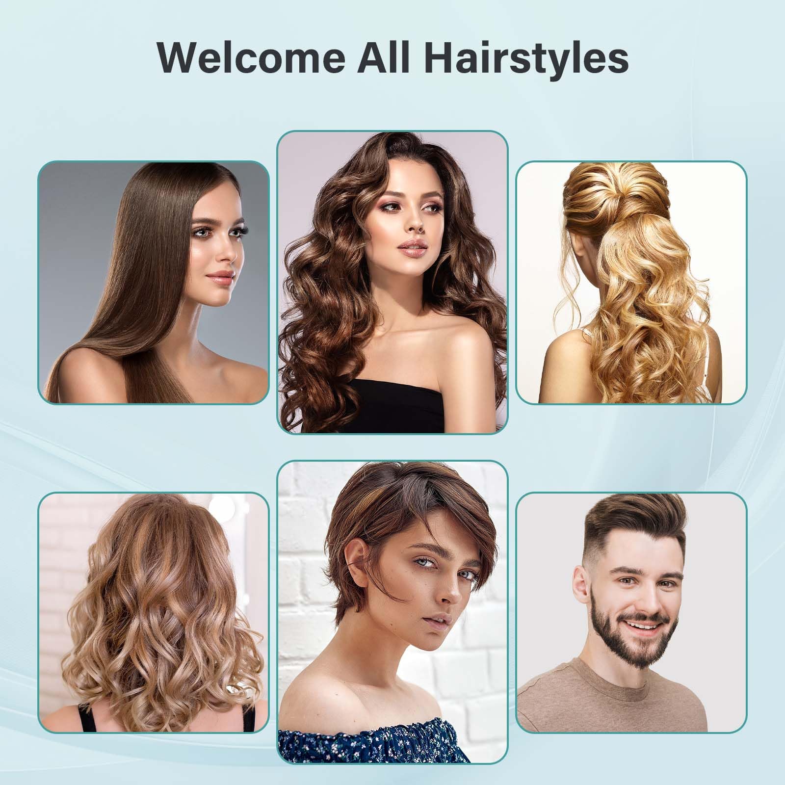 Brencco Curly Hair Brush for Detangling, Combing, and Curl Definition with Cleaning Claw 6