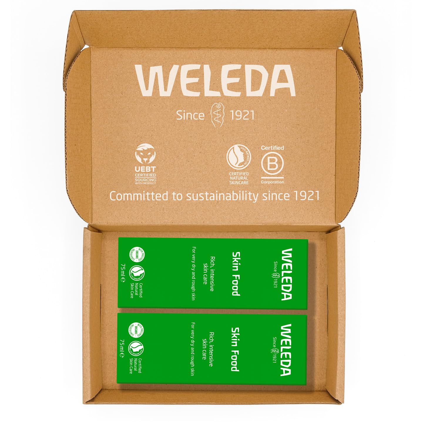 Weleda Skin Food Twin Pack: Universal Moisturiser for Dry, Rough Skin (Face & Body) 3
