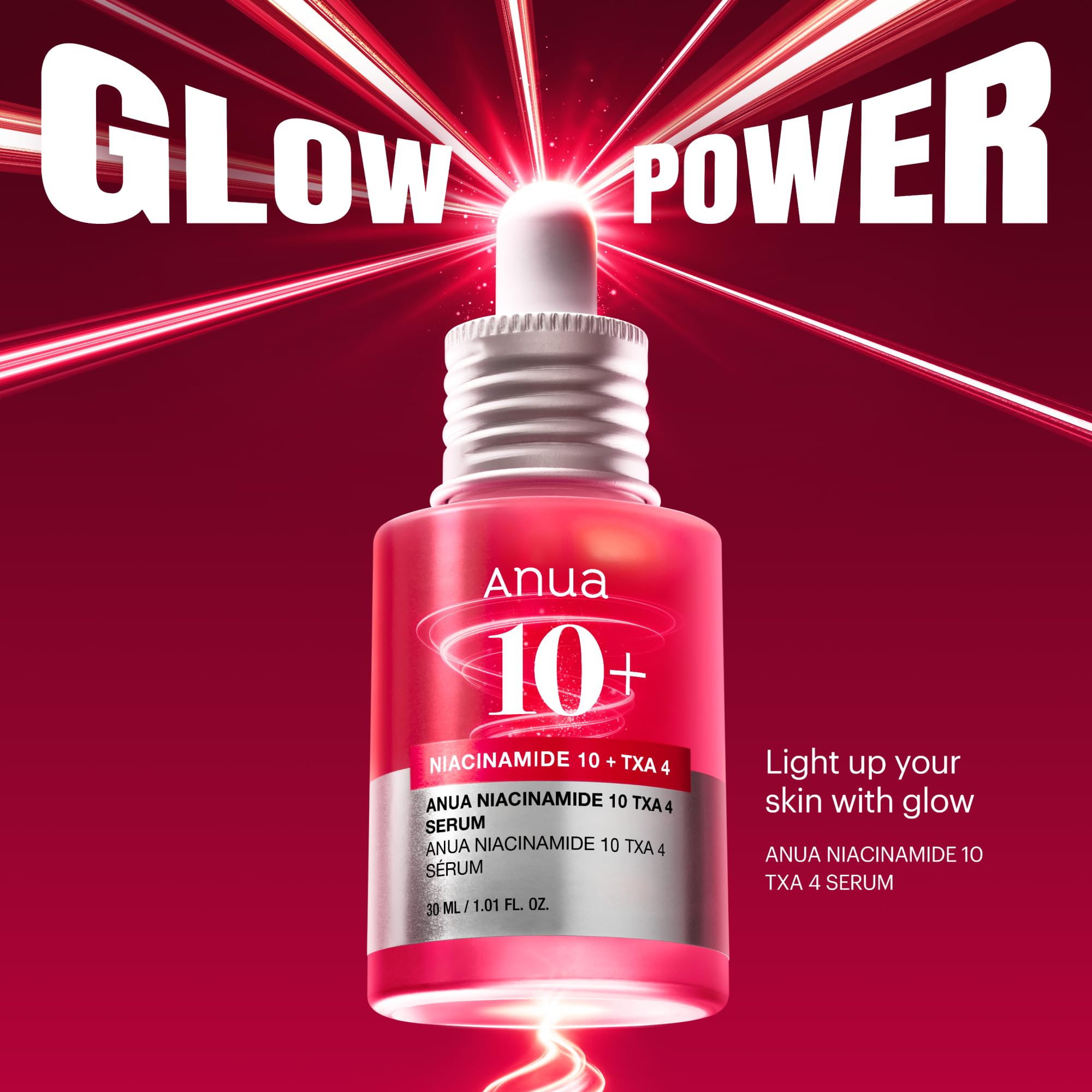 ANUA 10% Niacinamide + 4% TXA Serum with Ceramide and Hyaluronic Acid