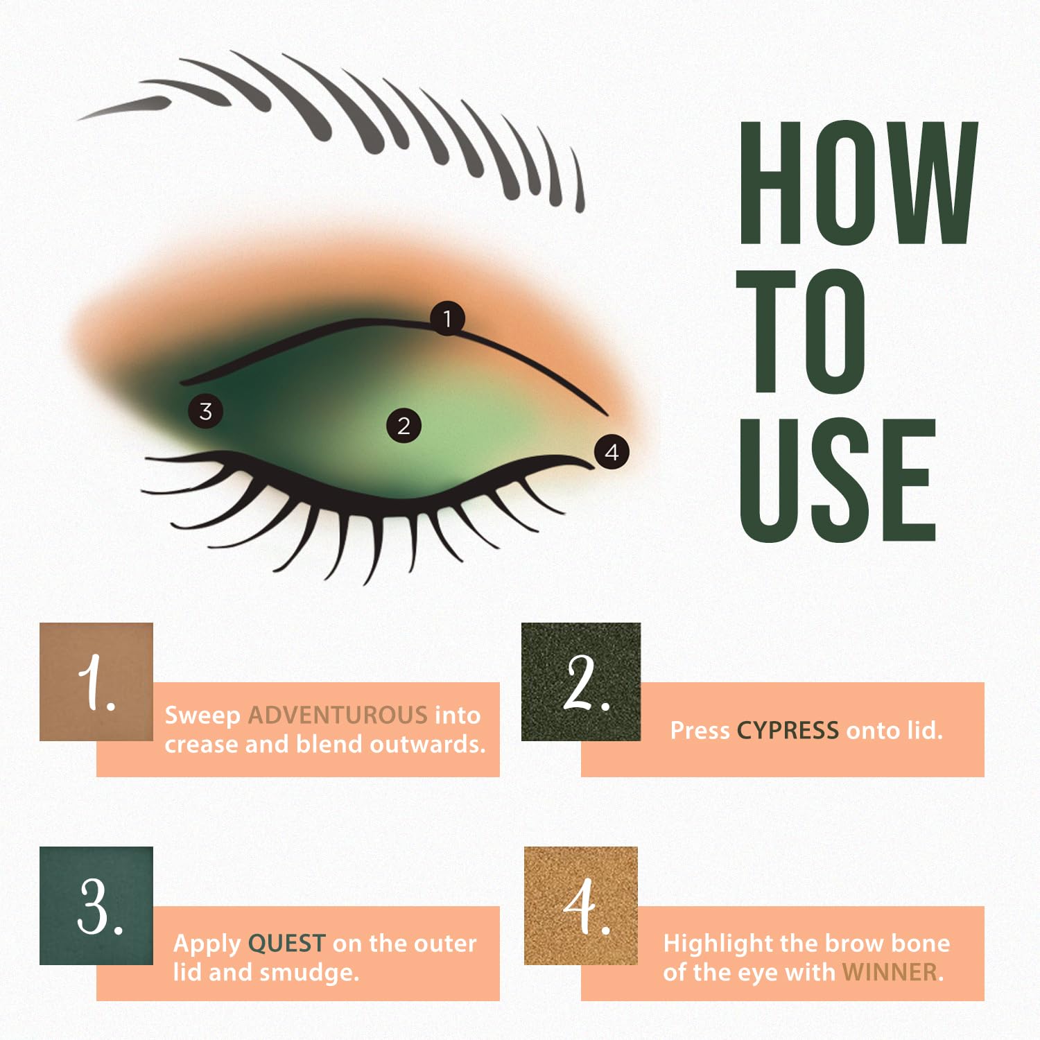 Profusion Cosmetics 21 Shade Eyeshadow Palette Collection & Brush, Chocolat