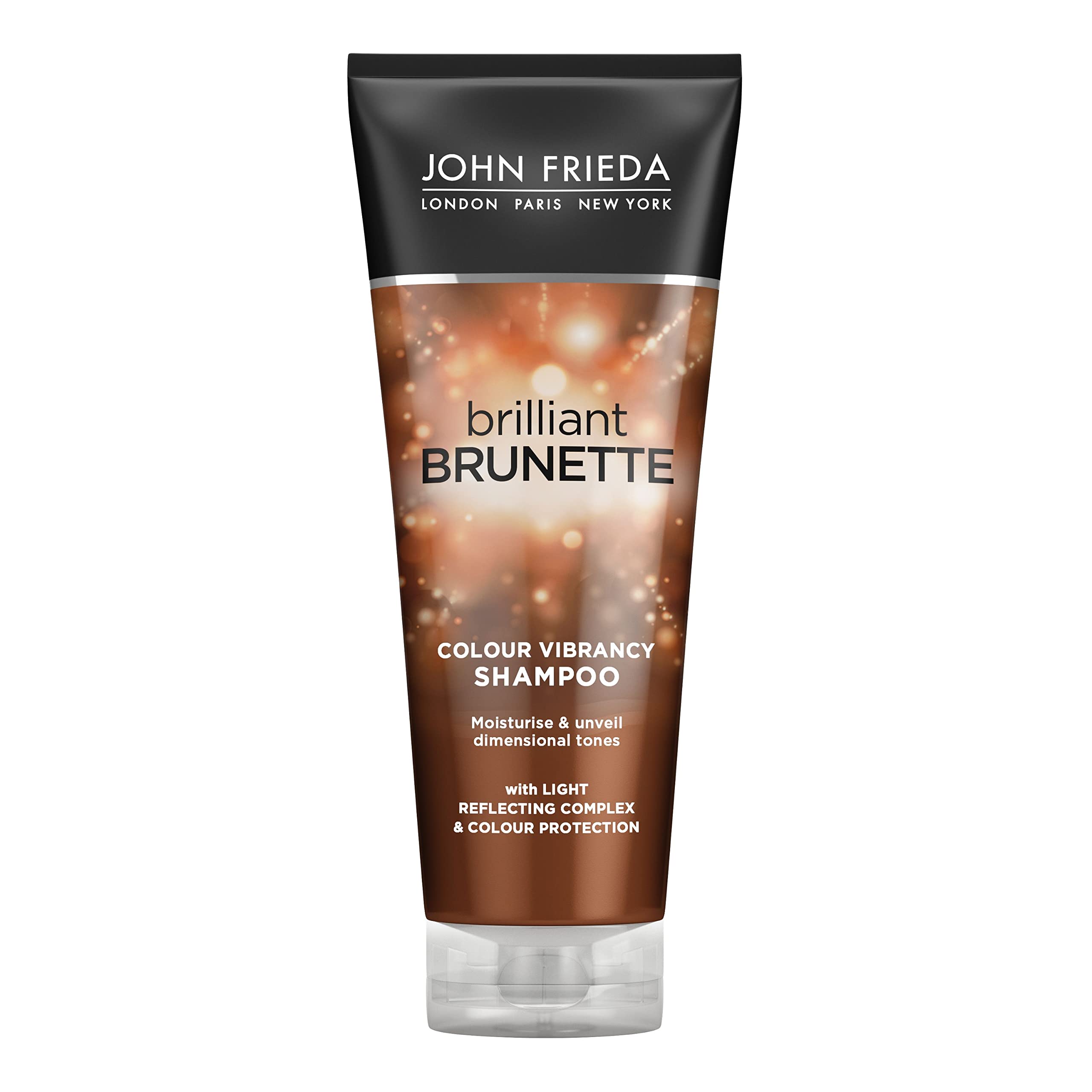 John Frieda Brilliant Brunette Colour Vibrancy Moisturising Shampoo, 250ml 1