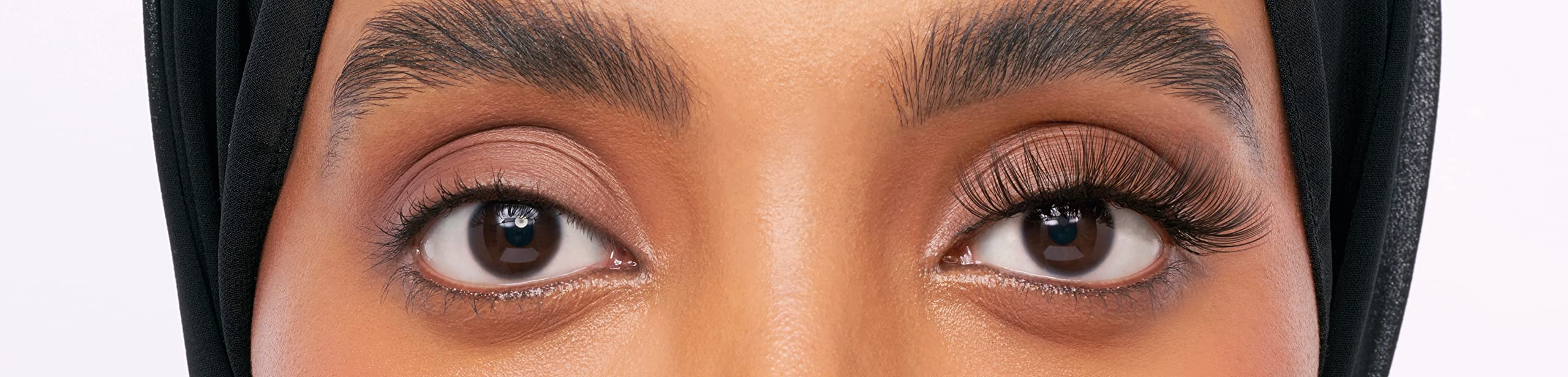 Eylure Luxe Faux Mink Individual Lashes Black - Short, Medium & Long Flares 3