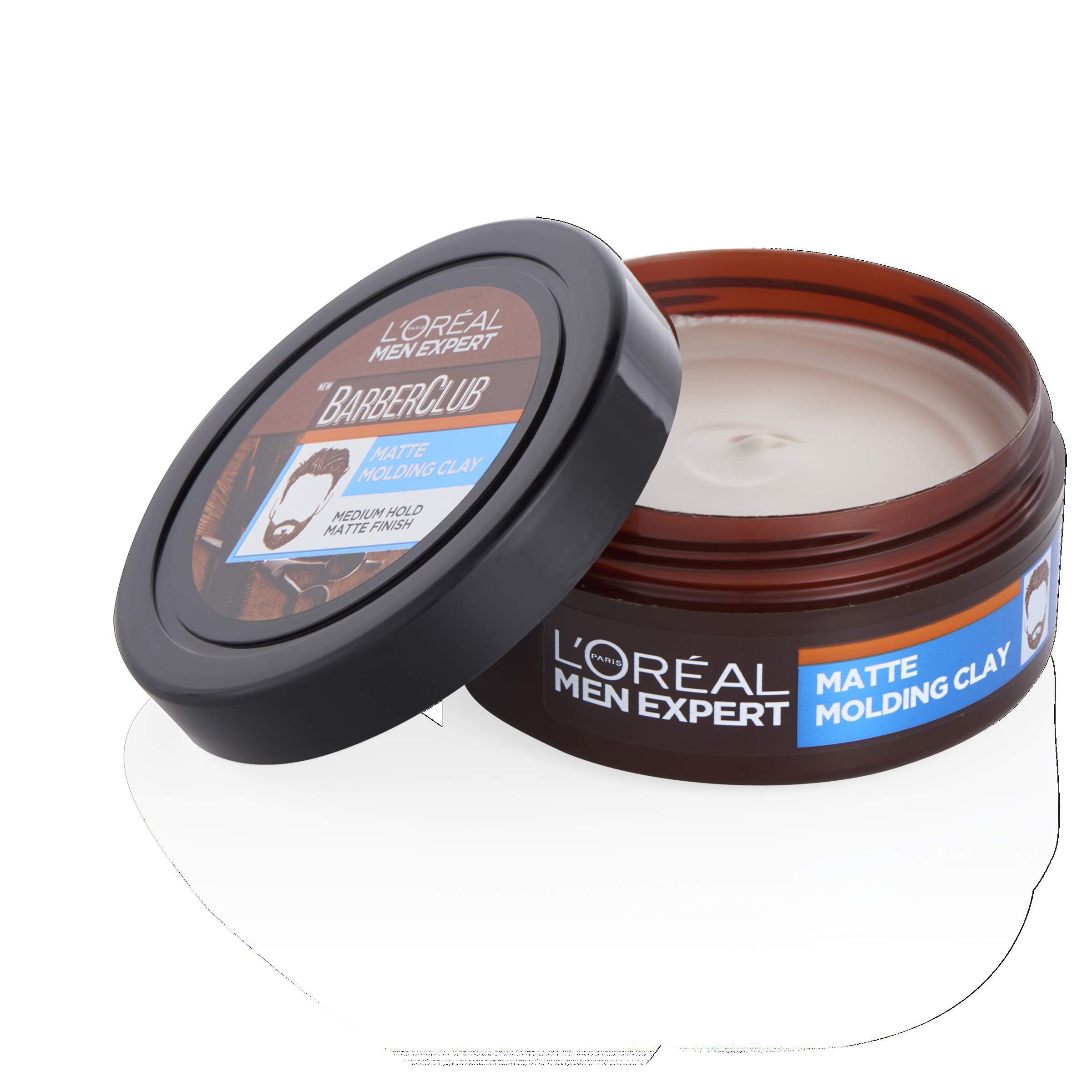 L'Oréal Paris Men Expert Matt Clay Barber Club, Matte Molding Clay Haarstyling