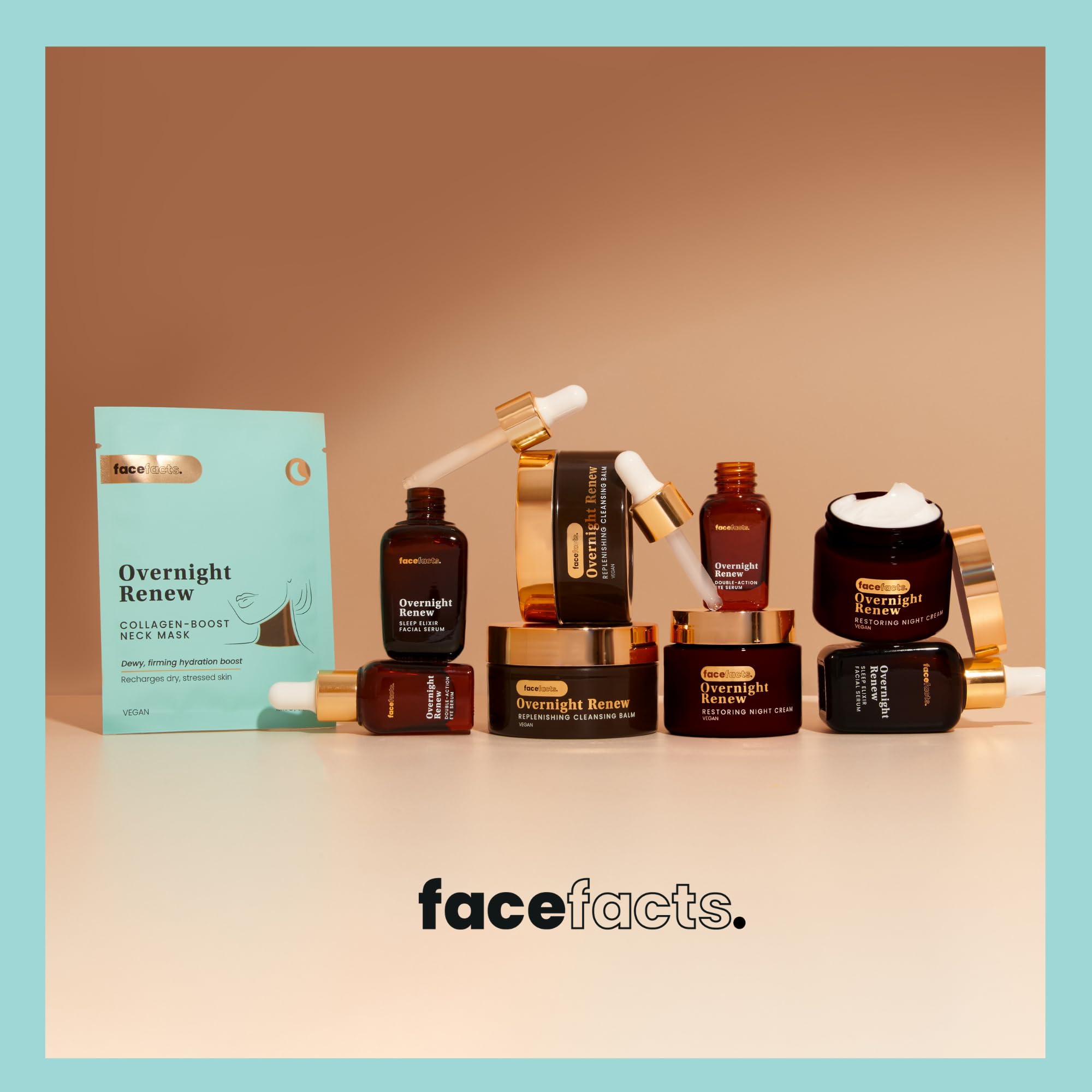 Face Facts Overnight Renew Sleep Elixir Gesichtsserum mit Kollagen und Ceramiden 5