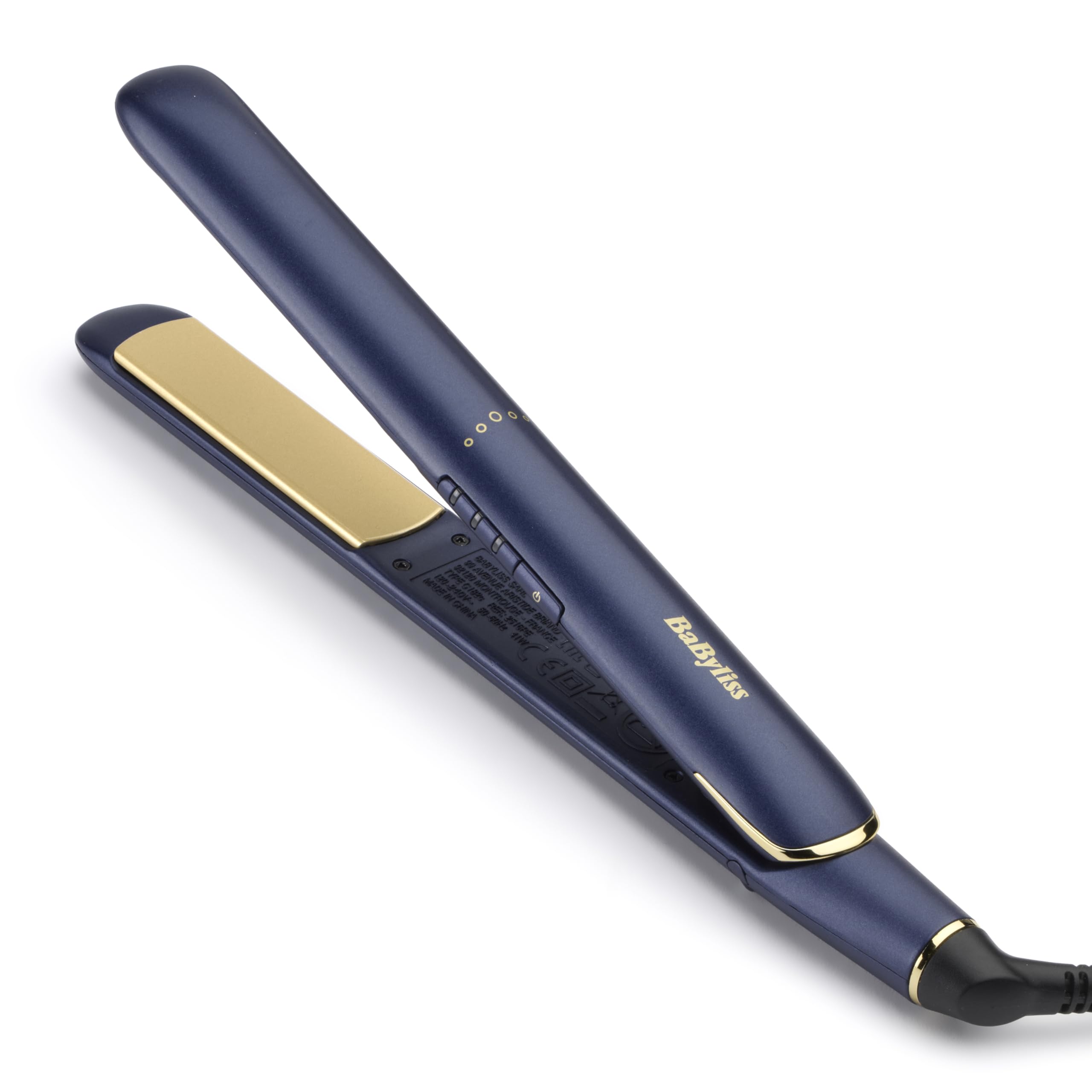 BaByliss Midnight Luxe Hair Straighteners with Titanium Ceramic Floating Plates
