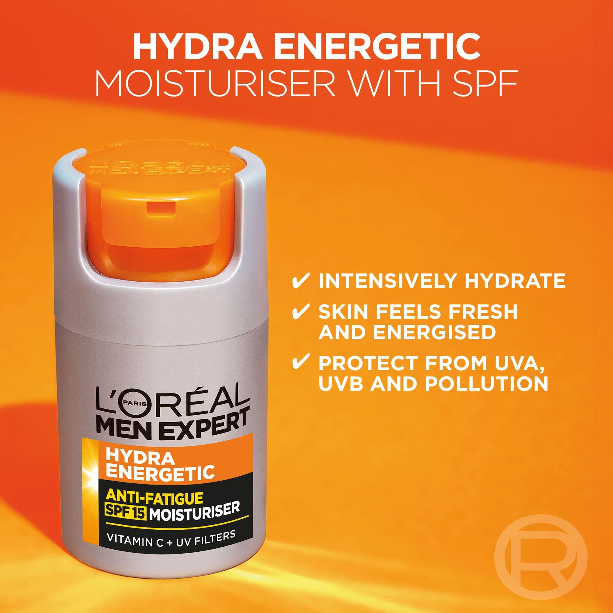 L'Oréal Men Expert Hydra Energetic Daily Moisturiser with SPF 15 for Men 3