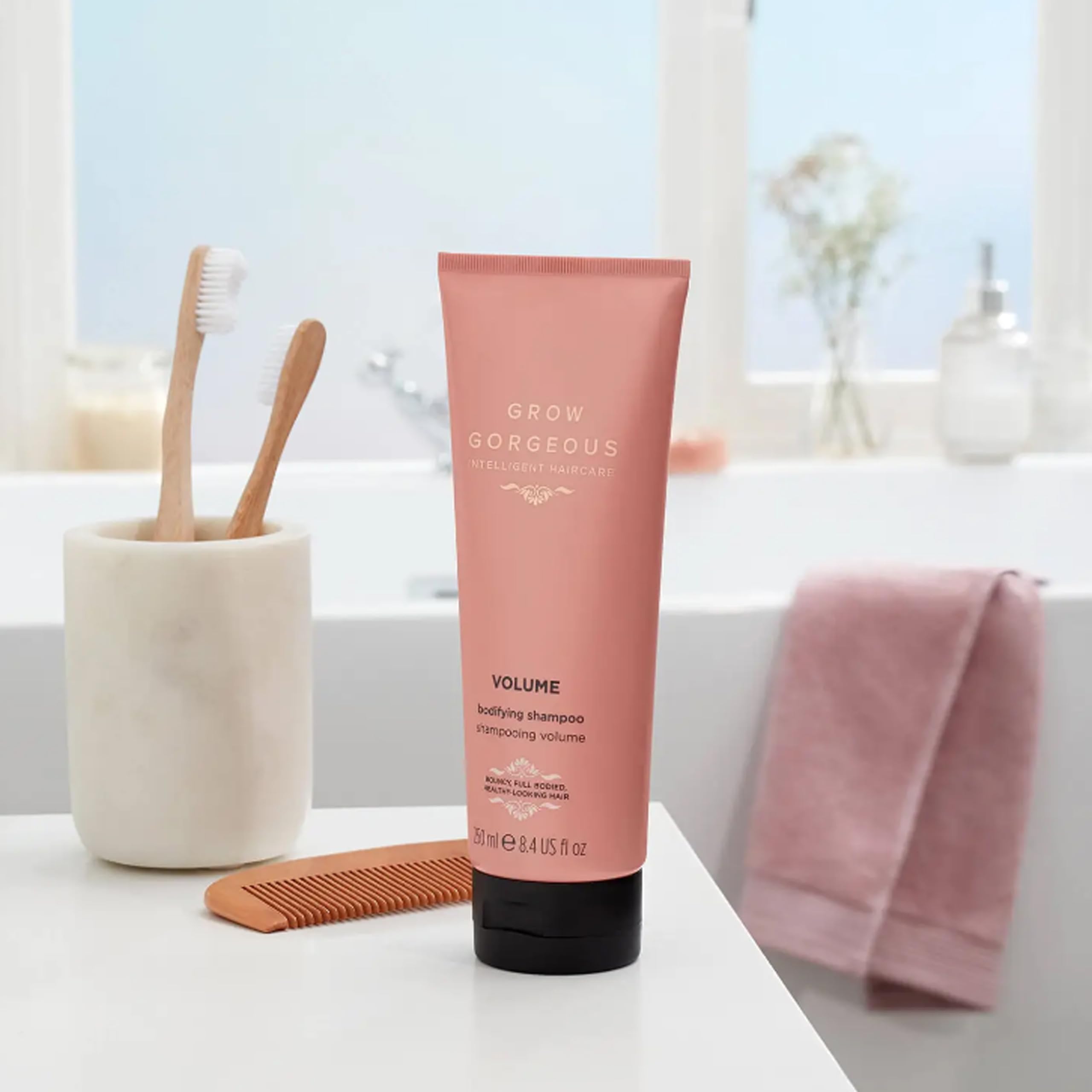 Grow Gorgeous Volume Bodifying Hair Shampoo for Plump Strands, 250ml 5