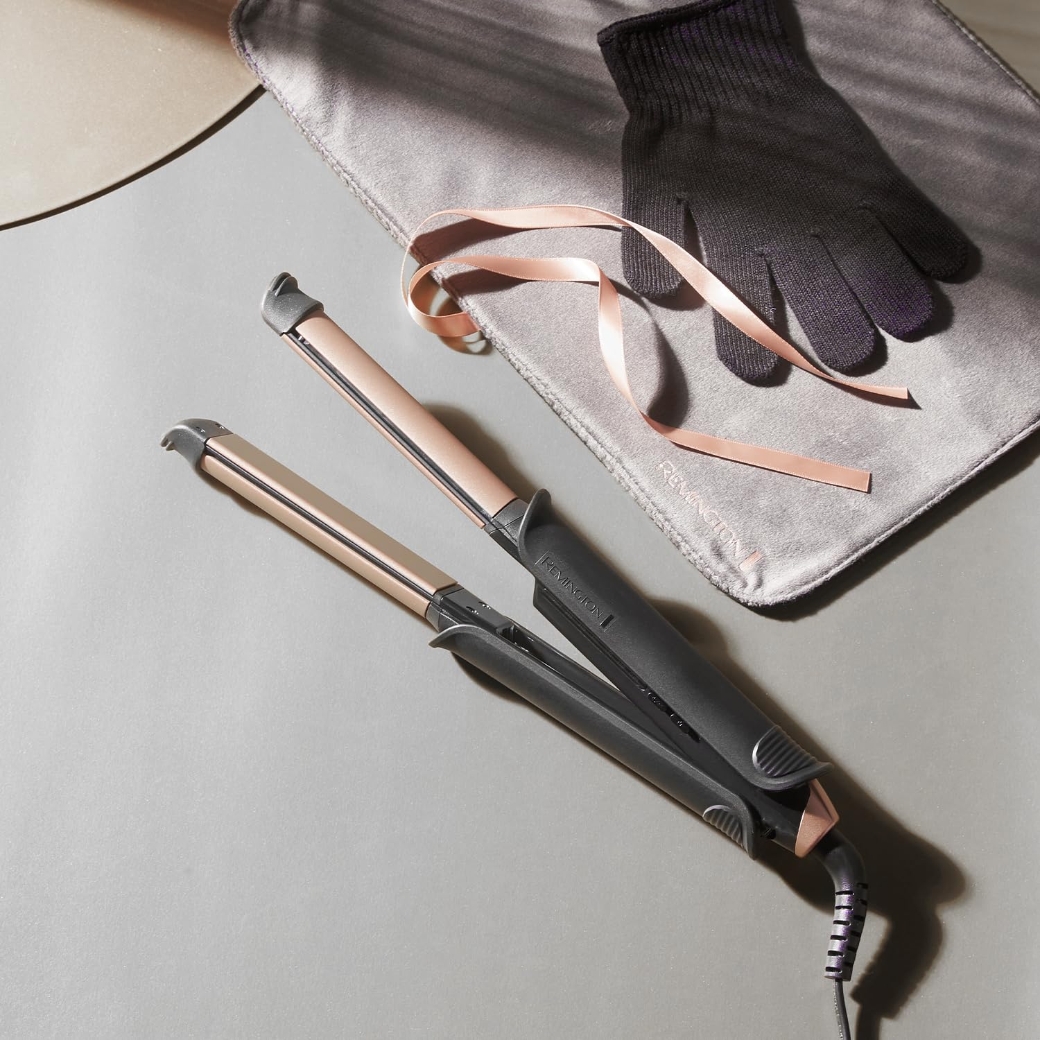 Remington ONE 2-in-1 Hair Straightener & Curling Wand Styler with FlexiCovers 7