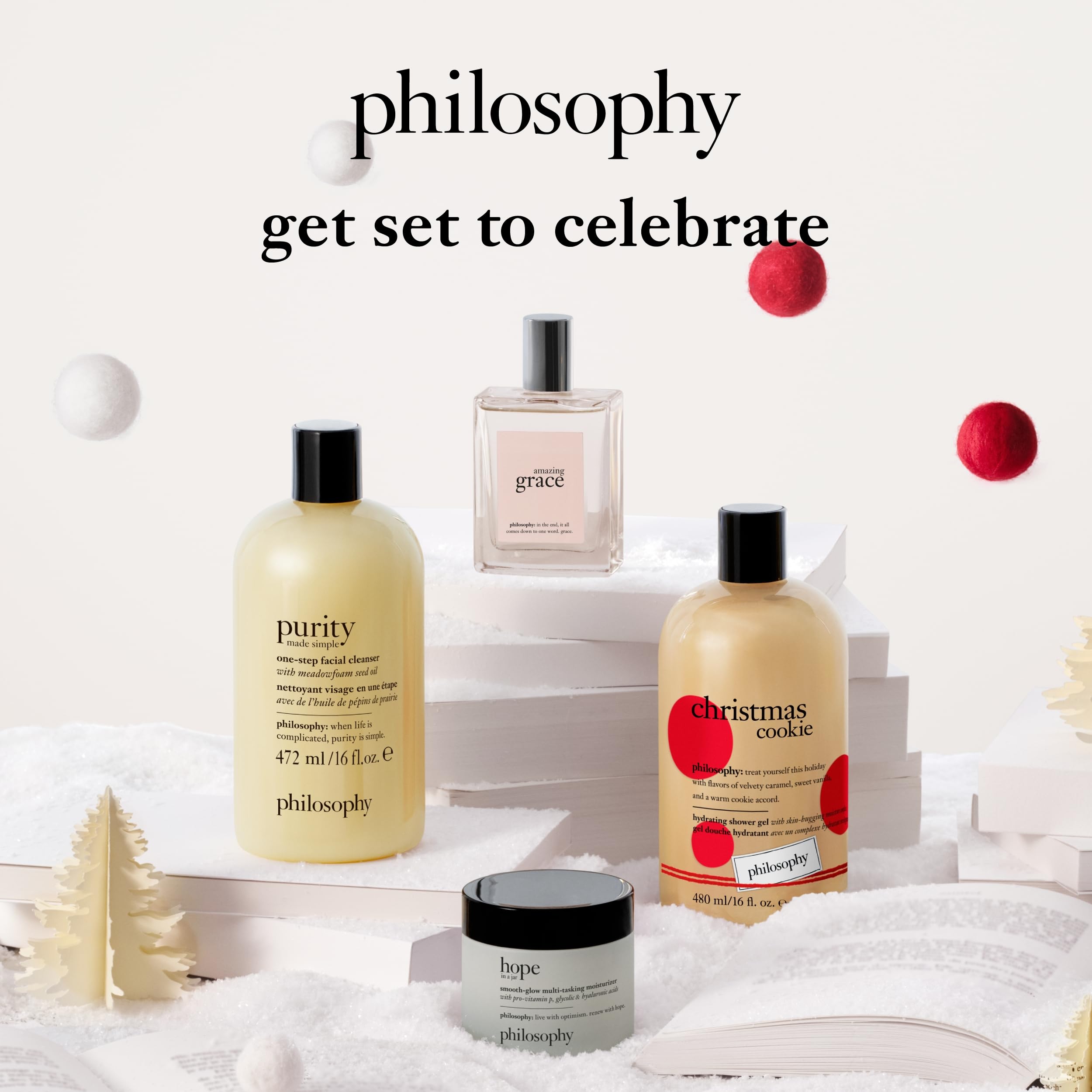philosophy Very Merry Holiday Feuchtigkeitsspendendes Duschgel, Schaumbad &amp; Körperwaschgel | 480 ml 7