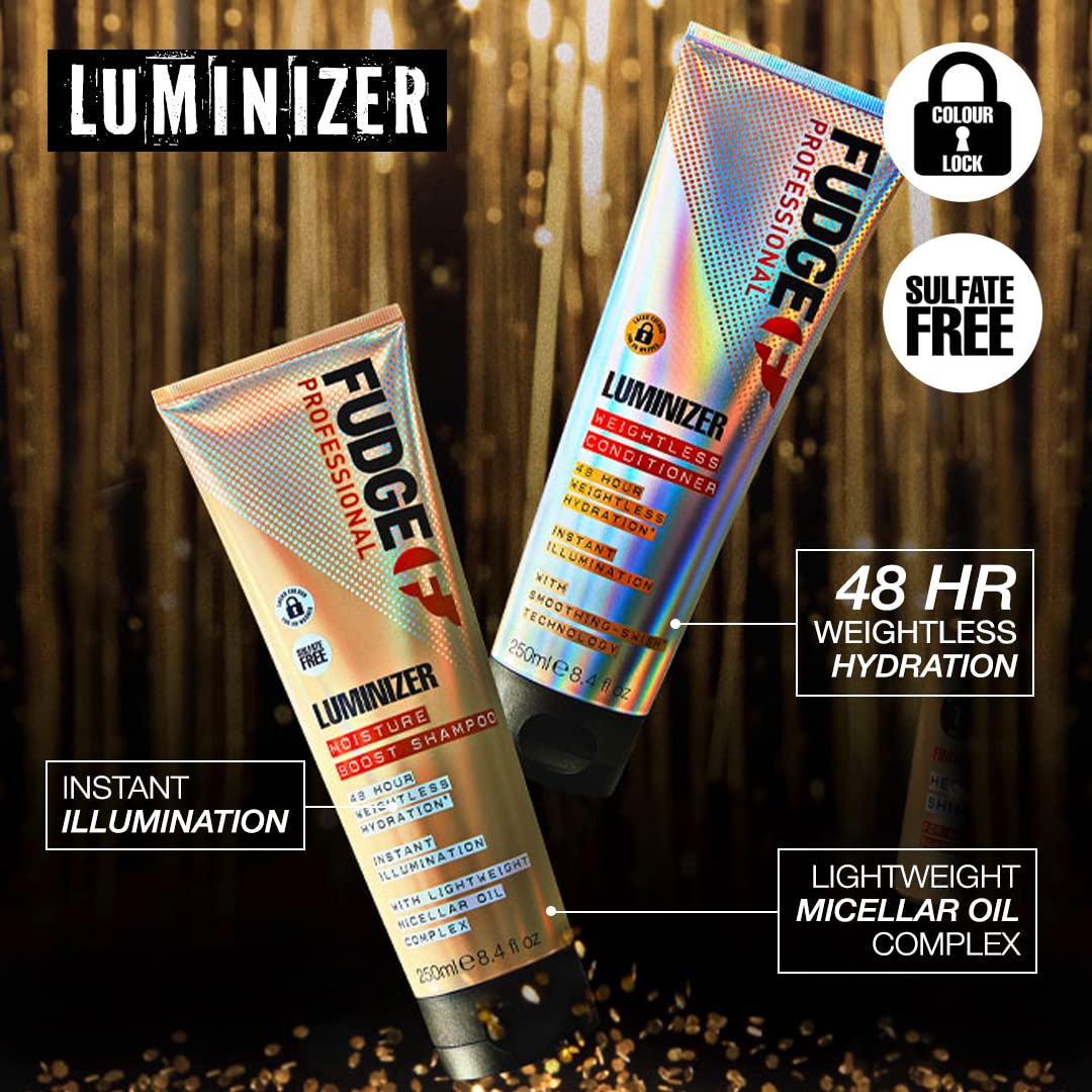 Fudge Professional Luminizer Conditioner for Frizzy Hair - 85% Stronger Hair 3