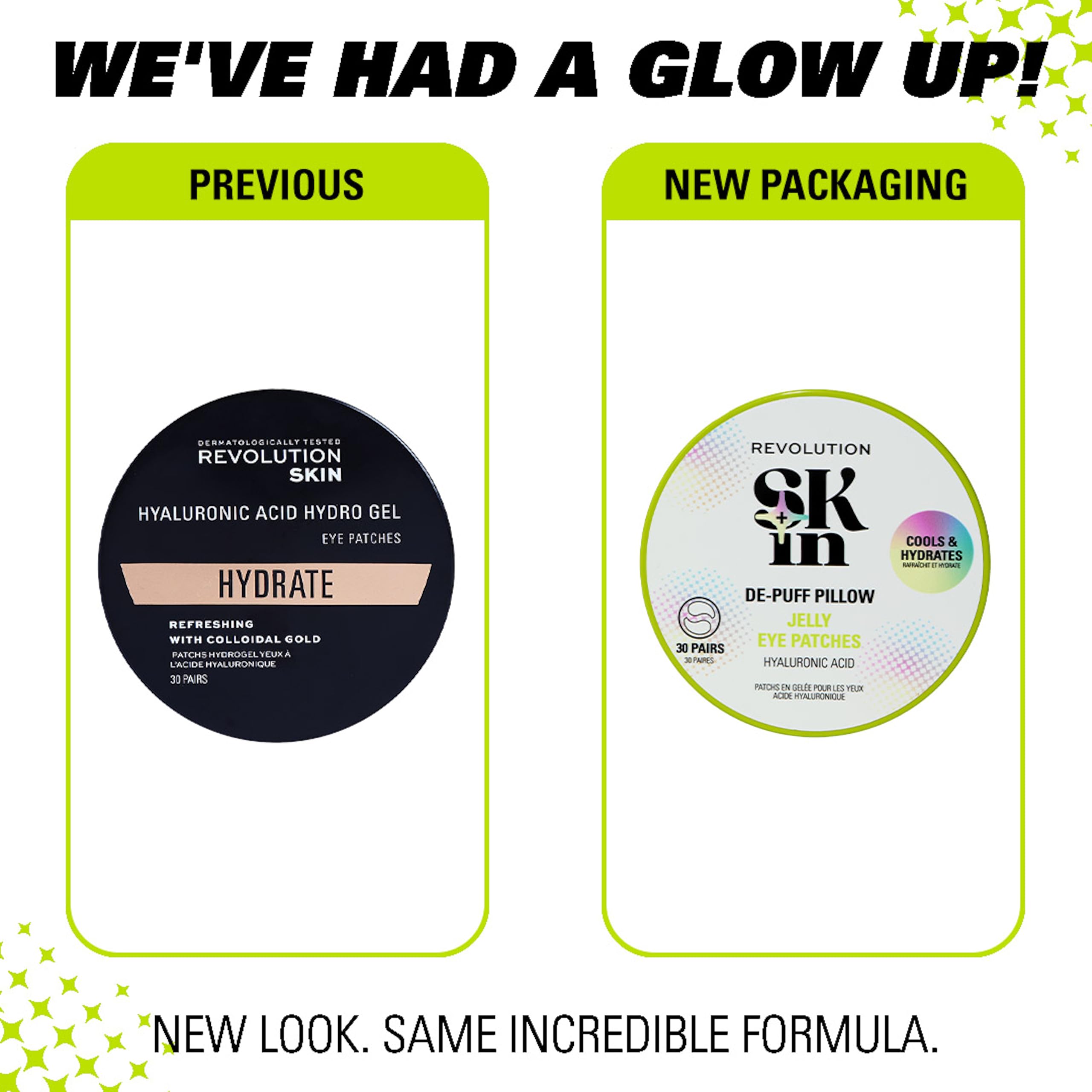 Revolution Skincare De-Puff Pillow Hyaluronic Acid Jelly Eye Patches 5