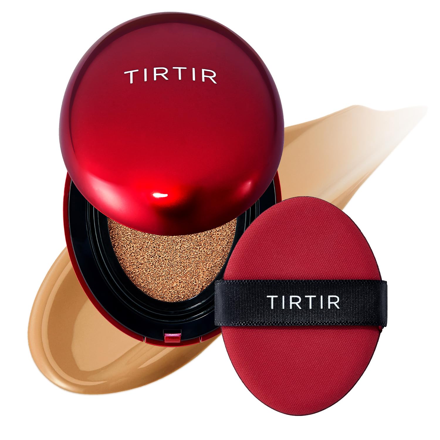 TIRTIR Mask Fit Red Cushion Foundation SPF 72-Hour Wear Full Coverage #31N French Beige