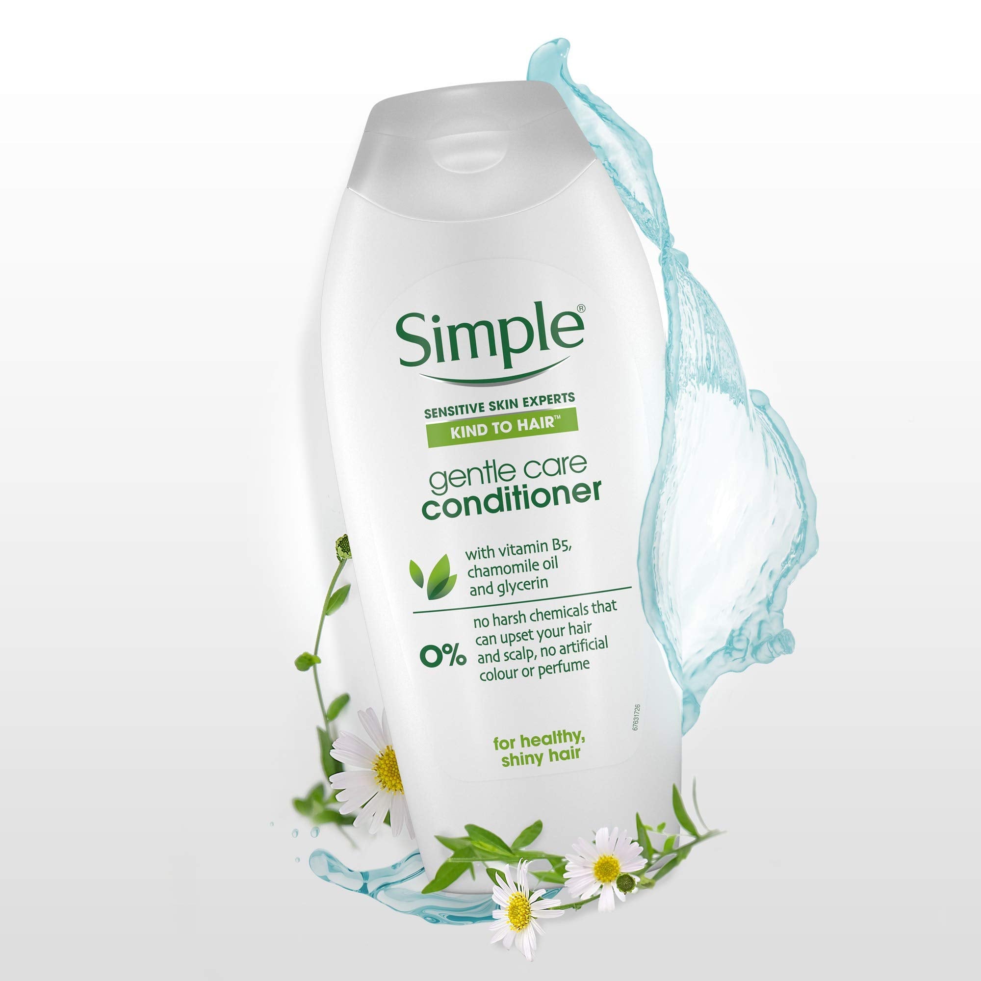Simple Gentle Care Conditioner for Sensitive Scalps with Geranium Oil, 400ml 7