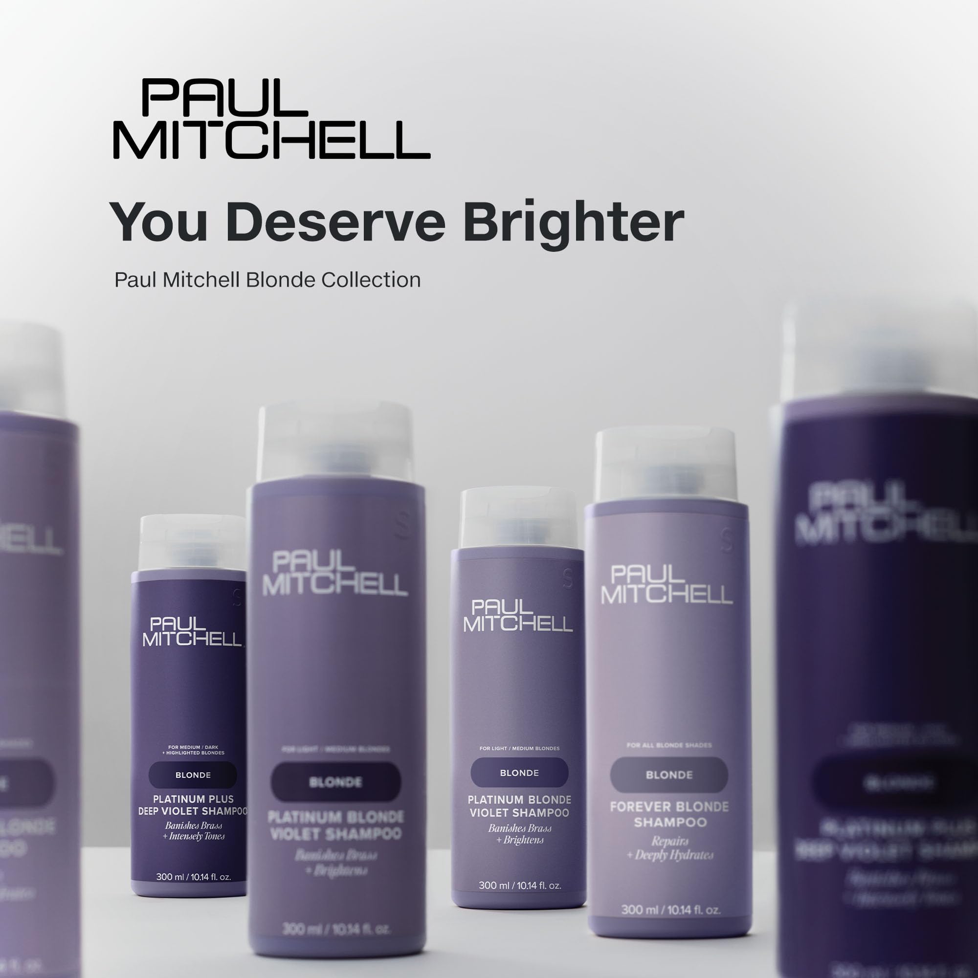 Paul Mitchell Platinum Blonde Shampoo für coloriertes blondes, weißes und graues Haar, 300 ml 6