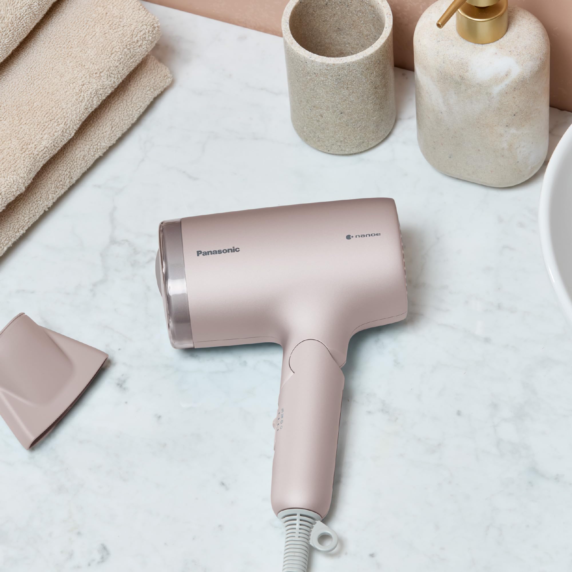 Panasonic EH-NA7M-P895 nanoe Hair Dryer with Foldable Handle, 1600W, Pink 7