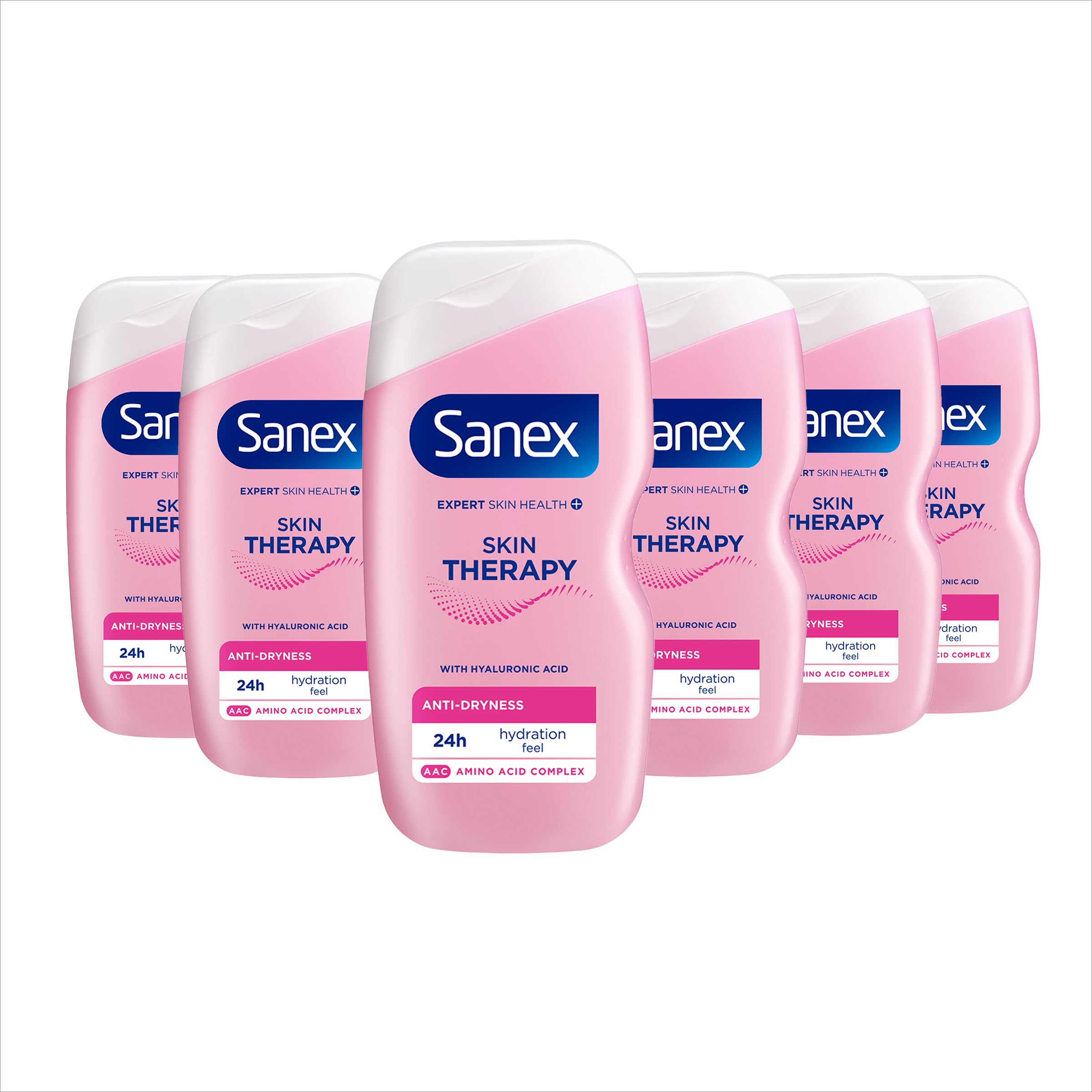 Sanex Skin Therapy Anti-Dryness Shower Cream for Dry, Itchy Skin 450ml