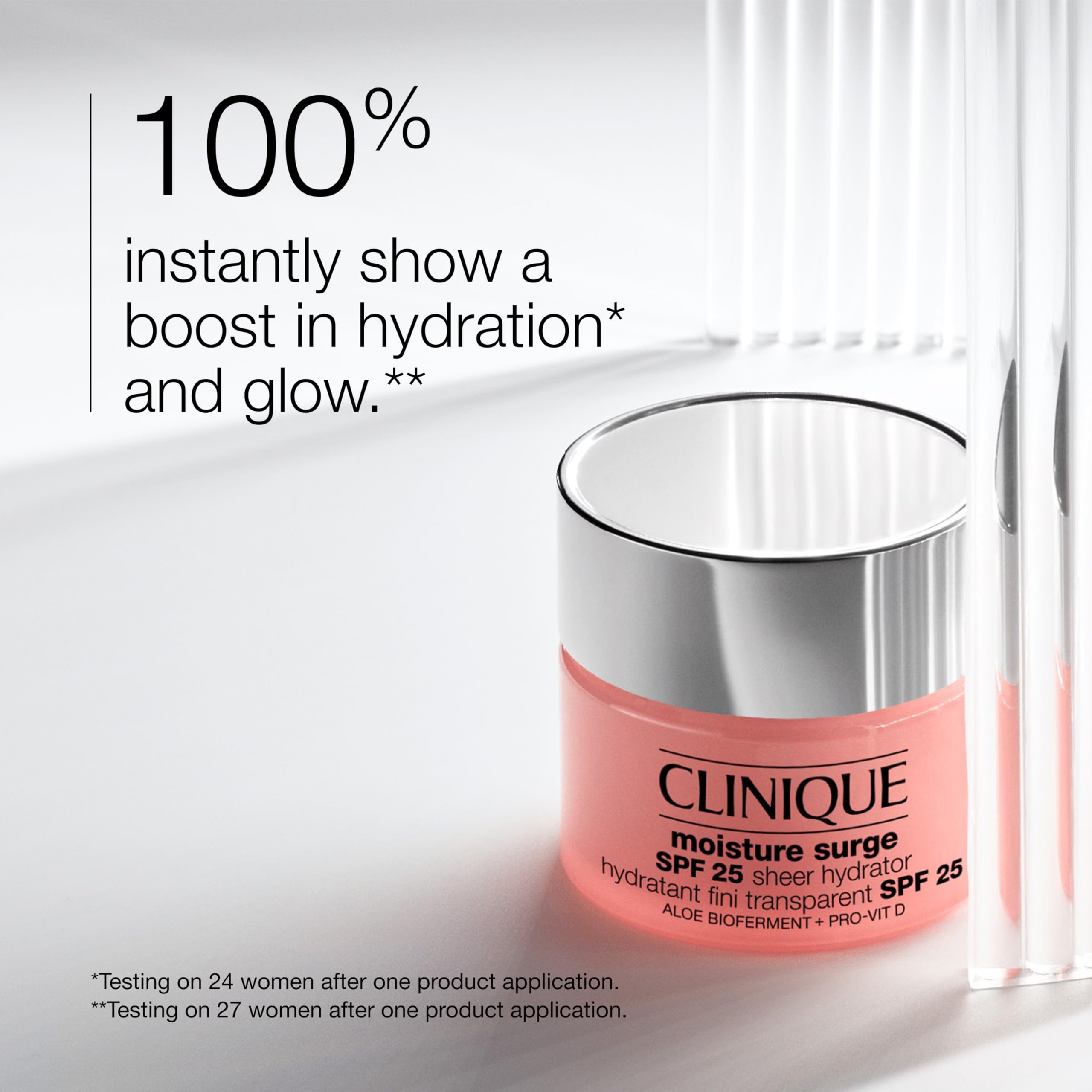 Clinique Moisture Surge SPF 25 Sheer Hydrator Face Moisturiser, 50 ml