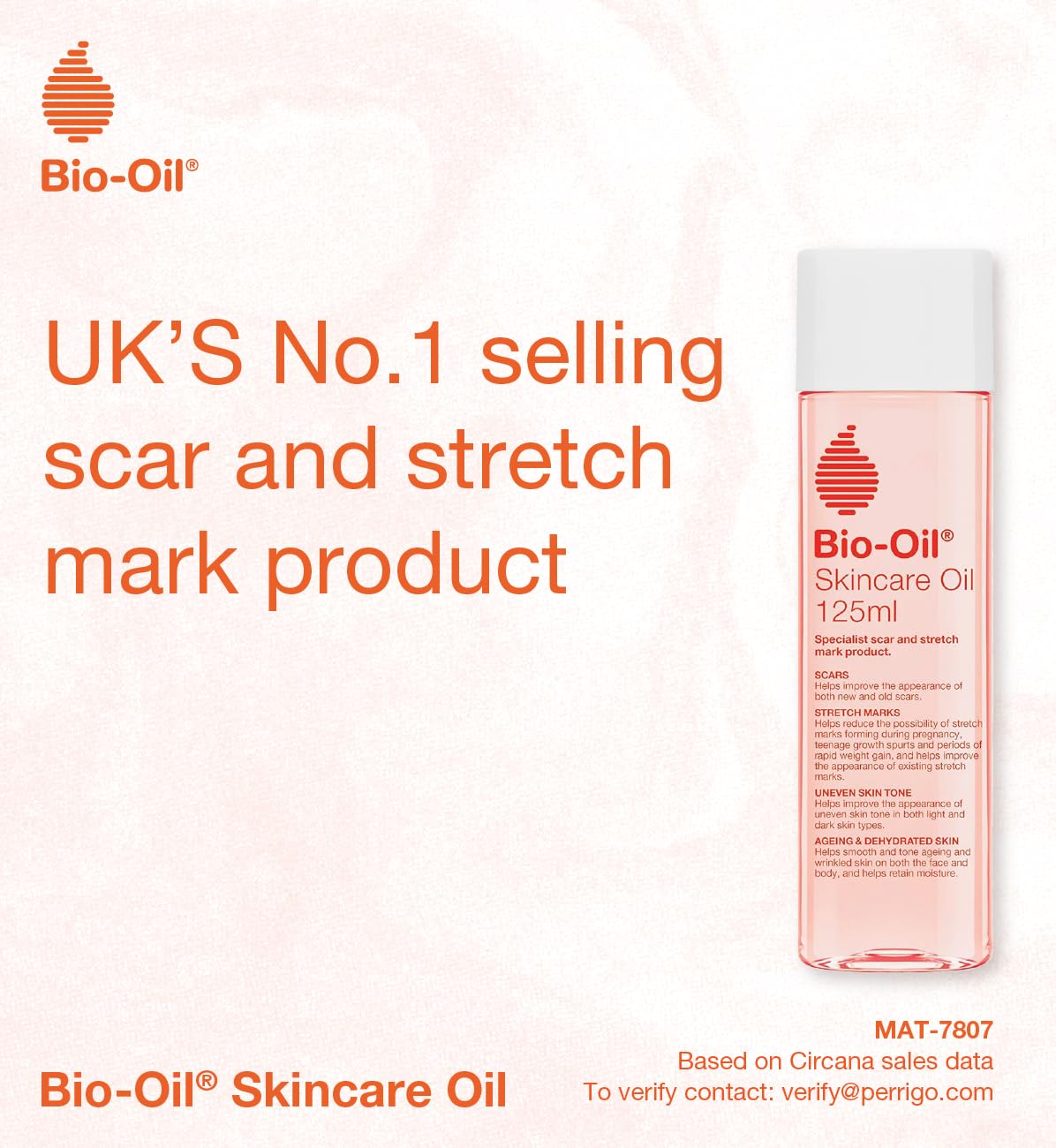 Bio-Oil Skincare Oil 125ml for Scars, Stretch Marks, Uneven Tone & Firming 3