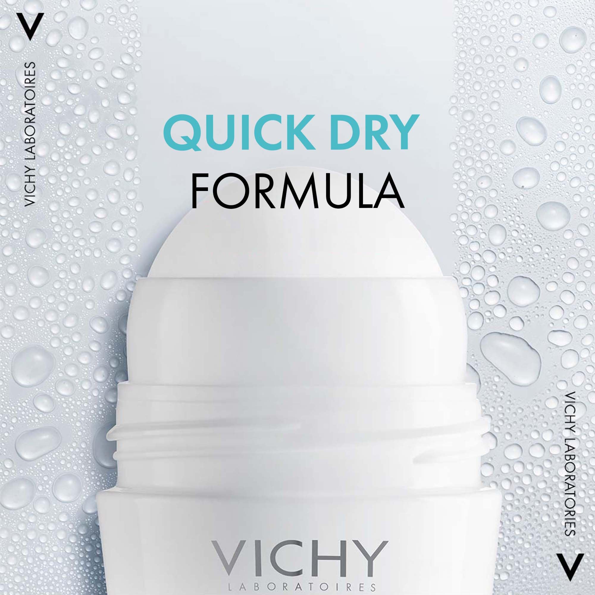 VICHY 48H 'No Trace' Roll-On Anti-Perspirant for Sensitive Skin 50ml 3