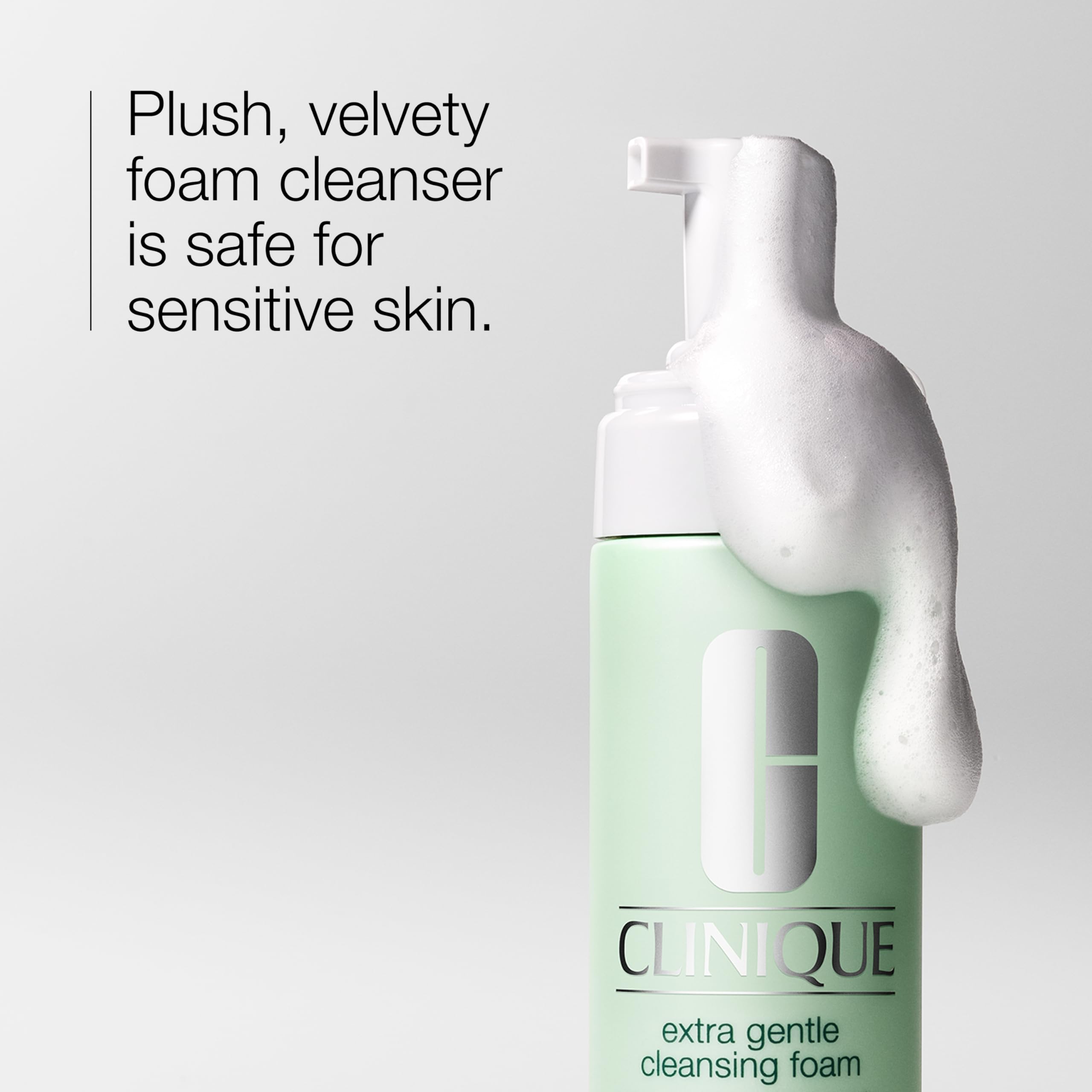 Clinique 3-Step Extra Gentle Cleansing Foam for Dry + Sensitive Skin (125 ml)