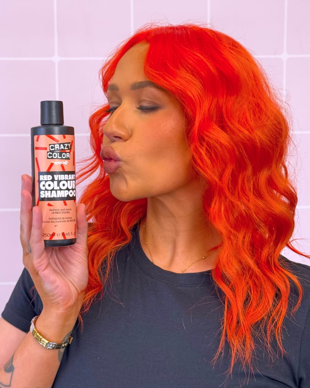 Crazy Color Red Shampoo for Red Hair Maintenance | Vegan, Sulphate-Free | 250ml 5