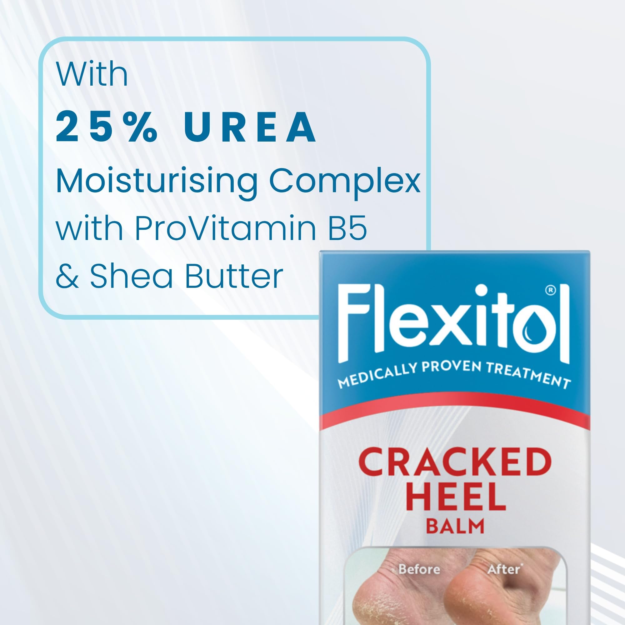 FLEXITOL Heel Balm Medically Proven Treatment for Dry and Cracked Feet (112g) 3
