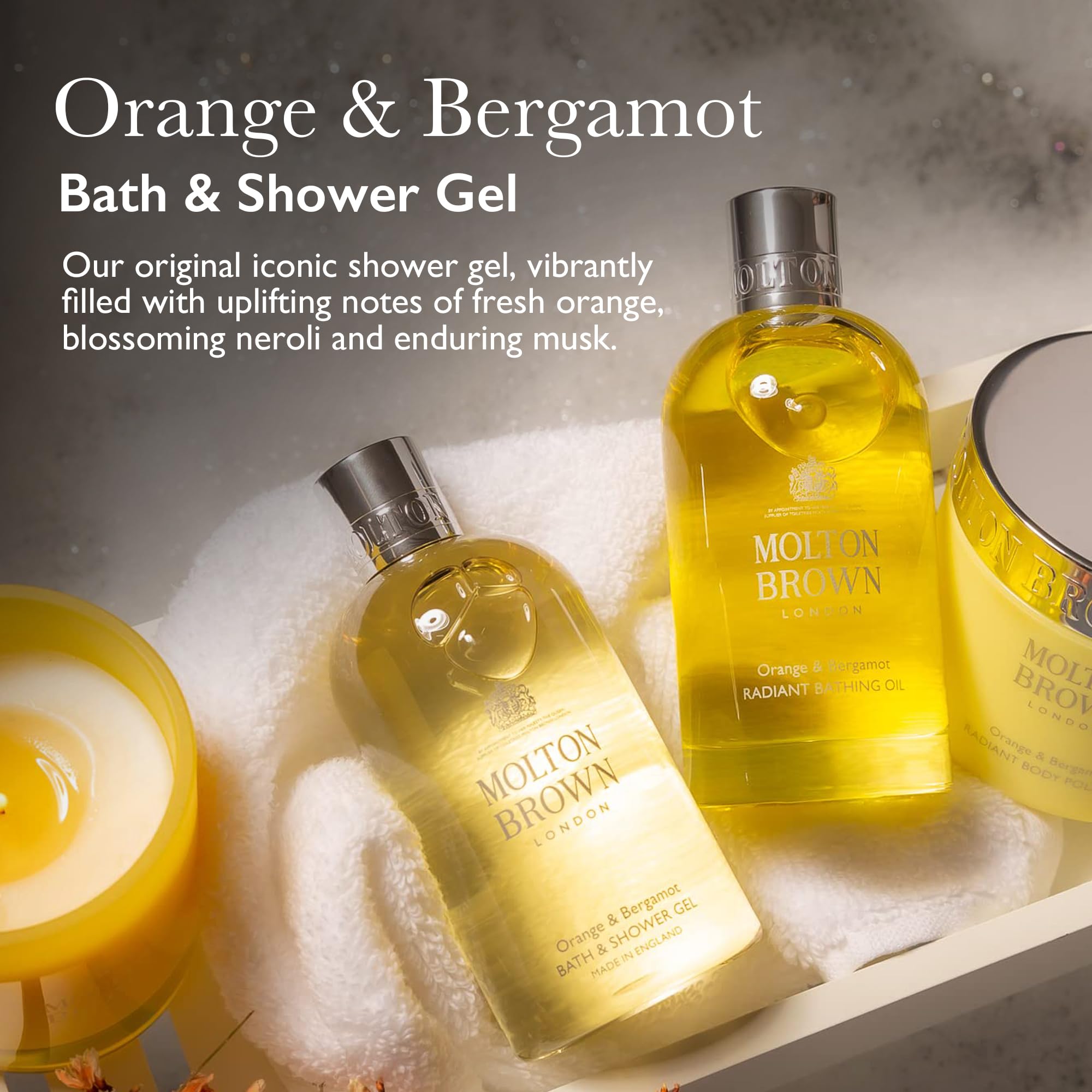 Molton Brown Orange & Bergamot Bath & Shower Gel, 300 ml 3