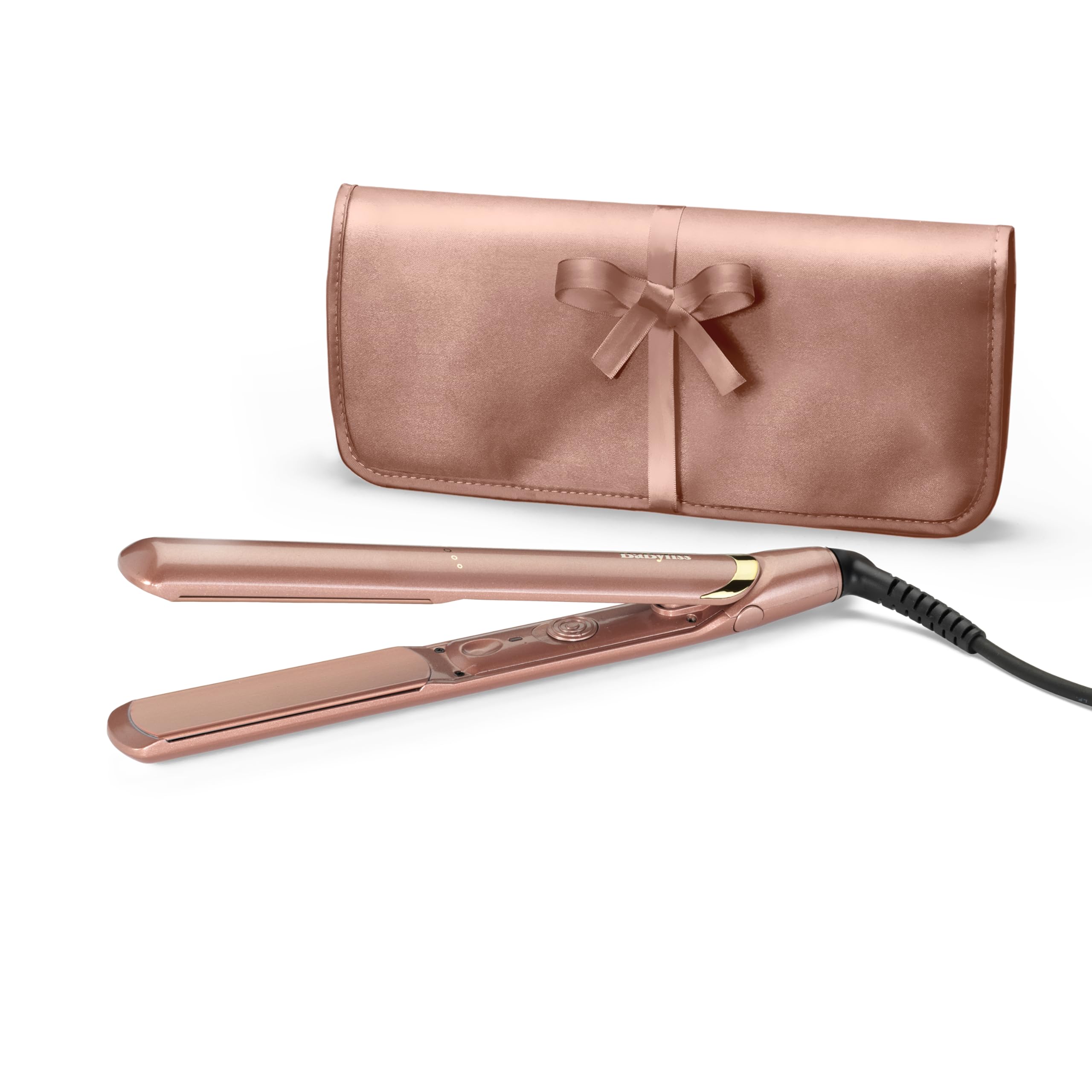 BaByliss Haarglätter in Roségold – Keramikplatten für glattes Styling