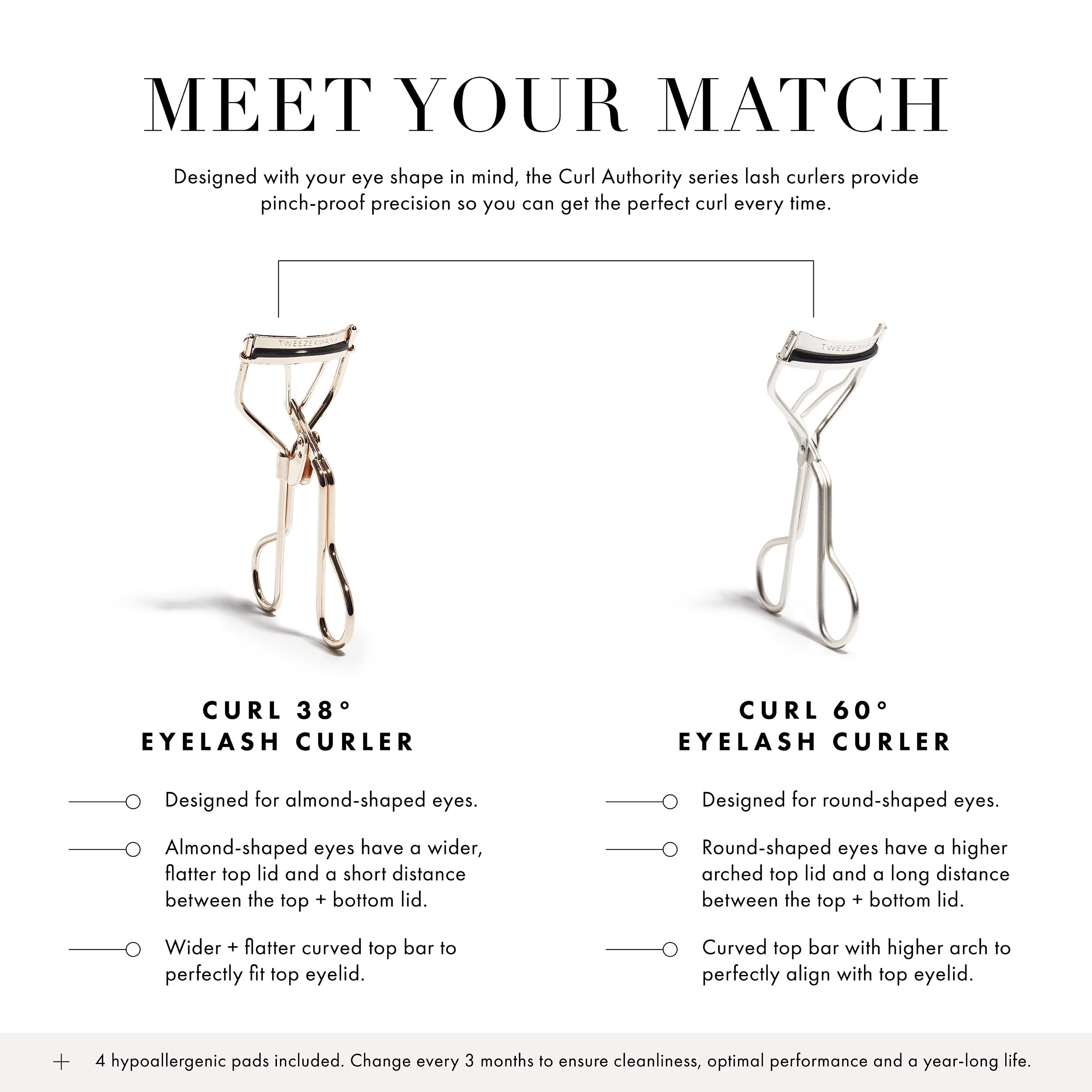 Tweezerman 60° Eyelash Curler for Perfect Lash Definition 5