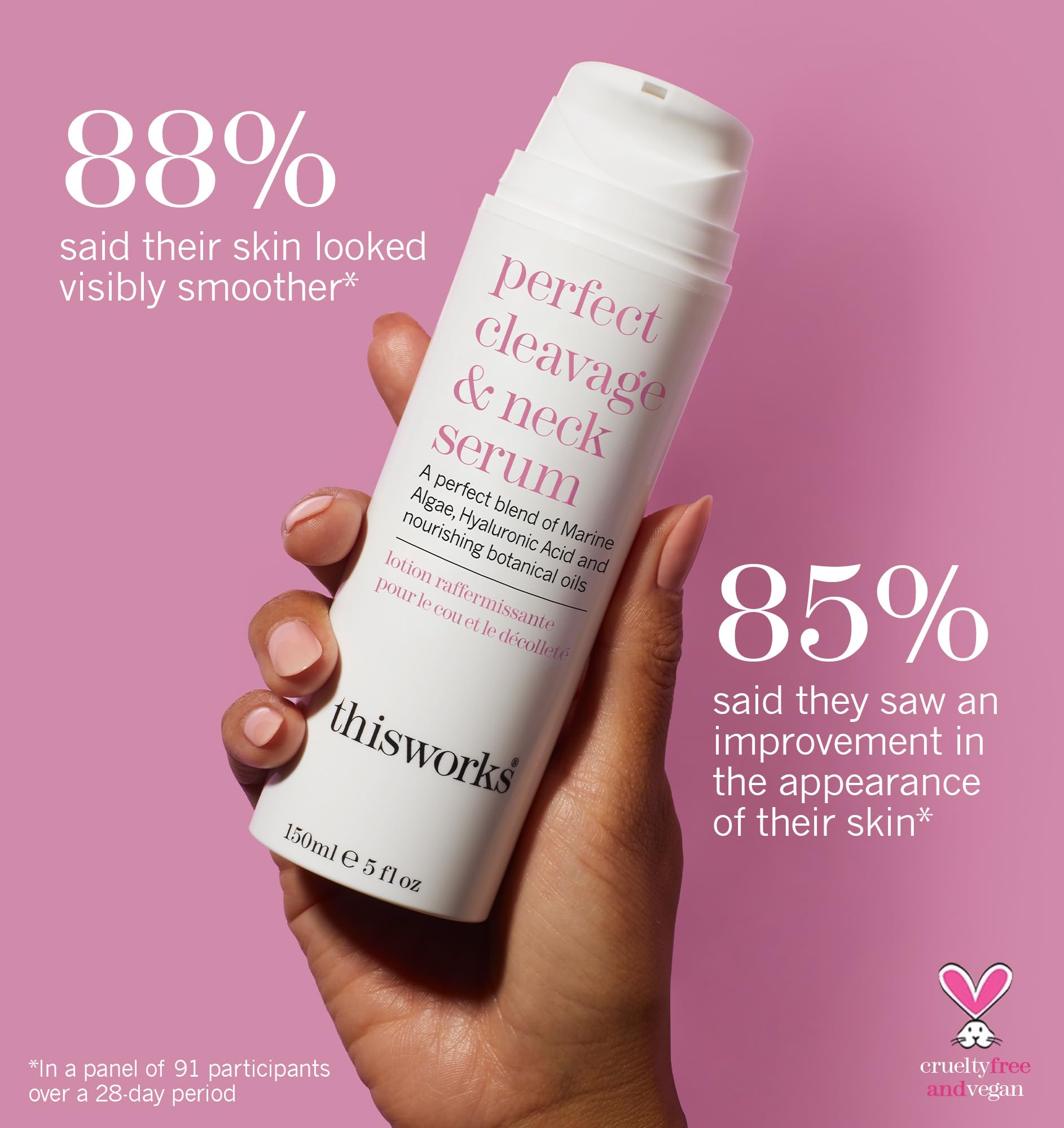 This Works Perfect All Over Kit: Cleavage & Neck Serum and Legs Skin Miracle 3