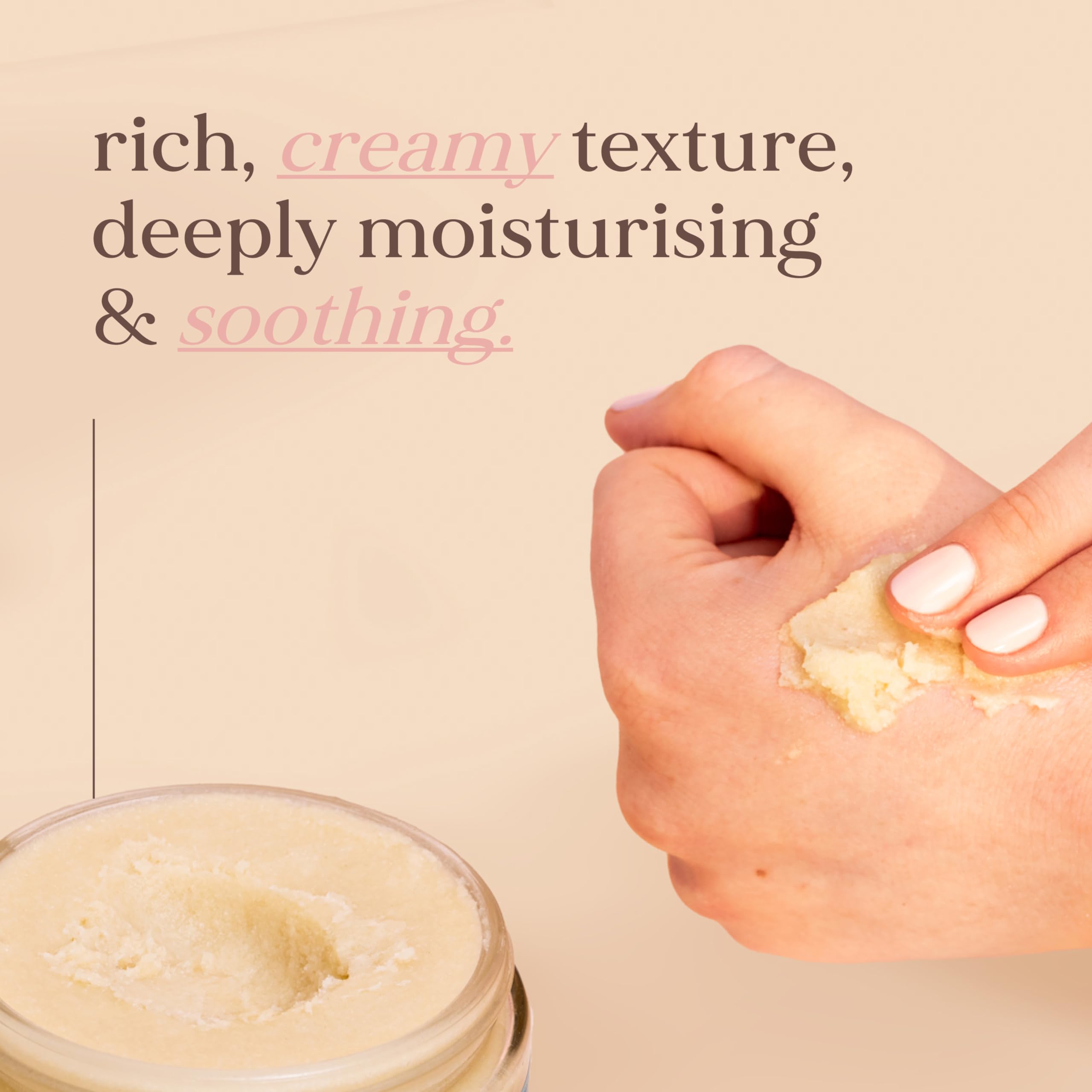 Fushi Organic Unrefined Shea Butter 200g | Handmade, Vegan & Rich in Vitamins A, E, F