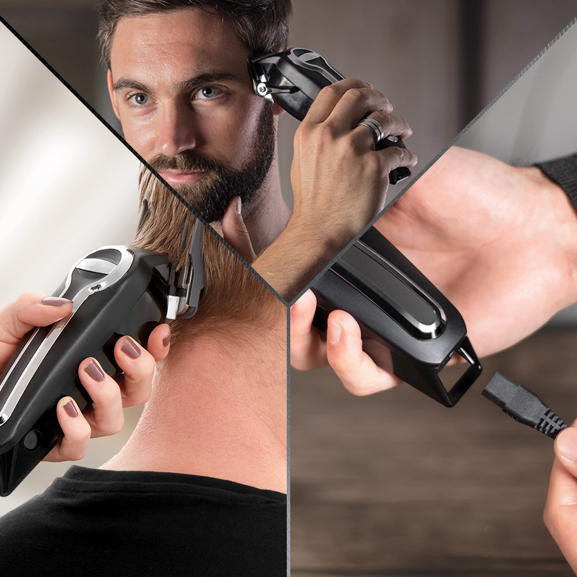 Wahl Elite Pro Cordless Hair Clipper Kit with Precision Self-Sharpening Blades 5