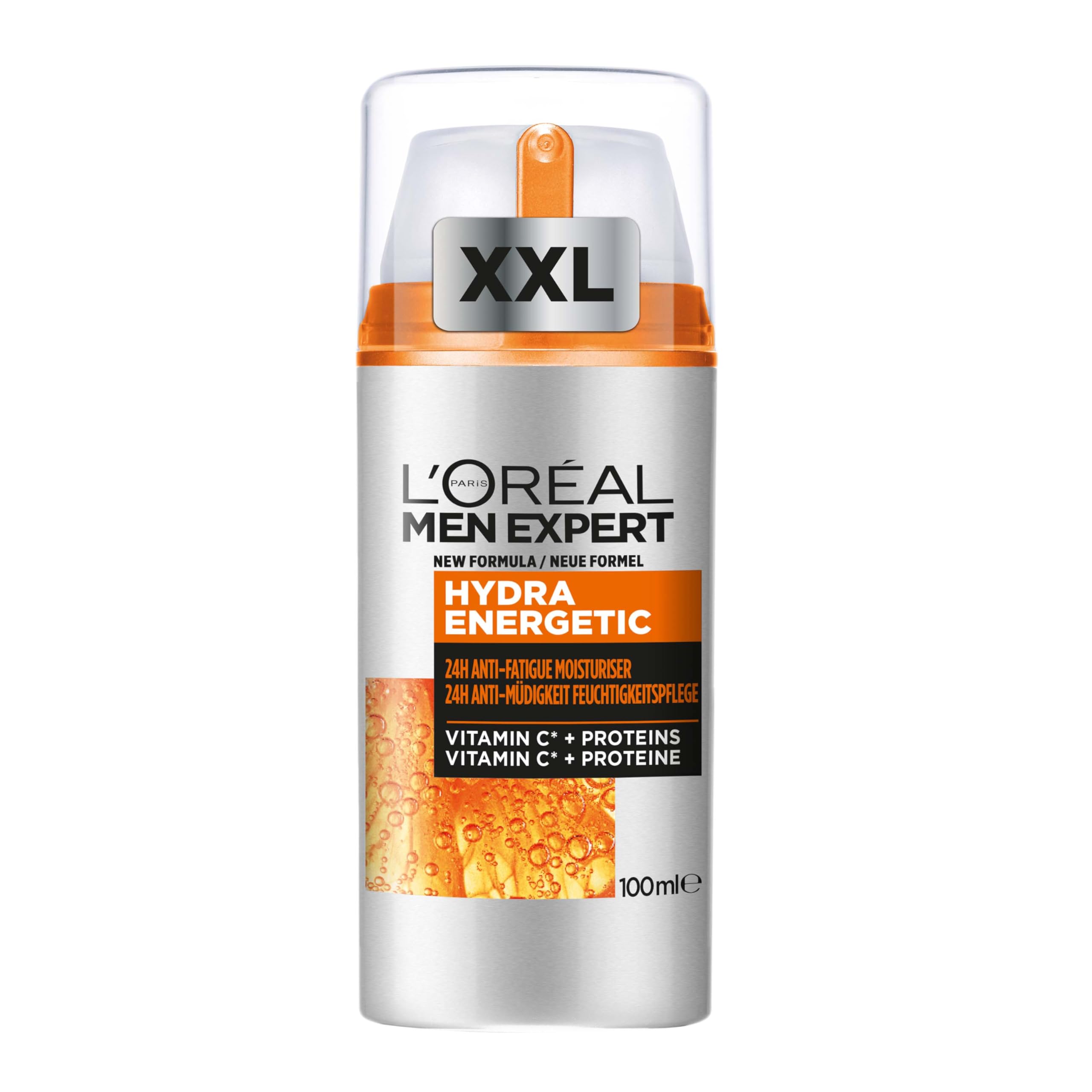 L'Oréal Men Expert Hydra Energetic XXL Moisturiser, 24H Anti-Fatigue Hydration
