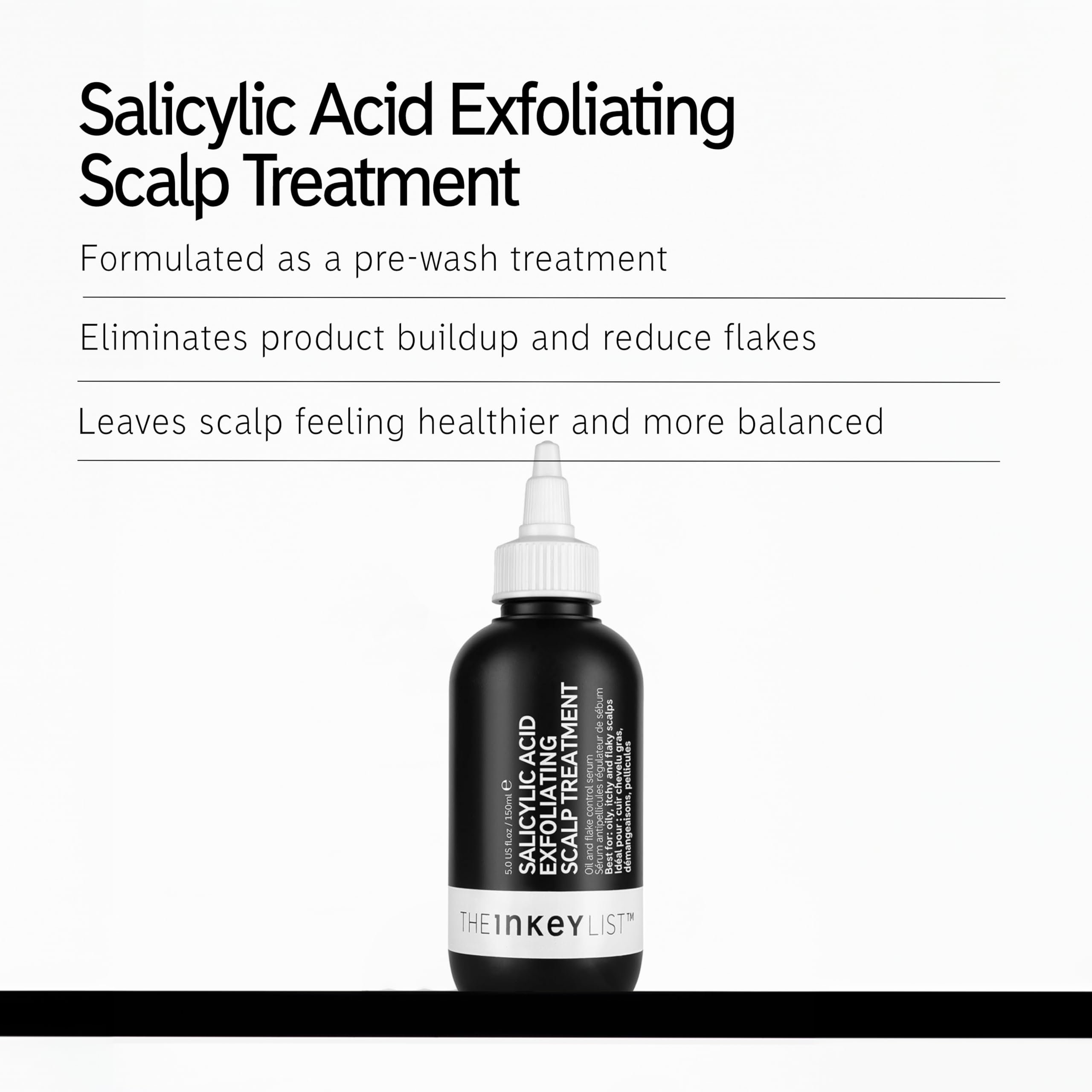 The INKEY List Salicylic Acid Exfoliating Scalp Treatment 150ml