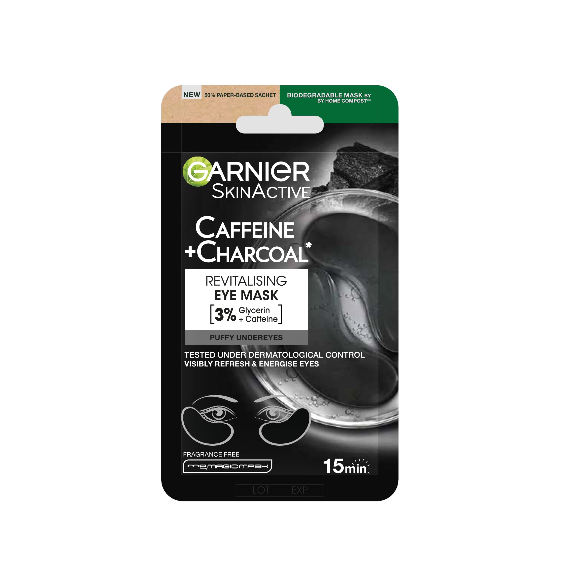 Garnier 12-Piece Sheet Mask Gift Set: Hydrating Face & Eye Masks with Hyaluronic Acid 6