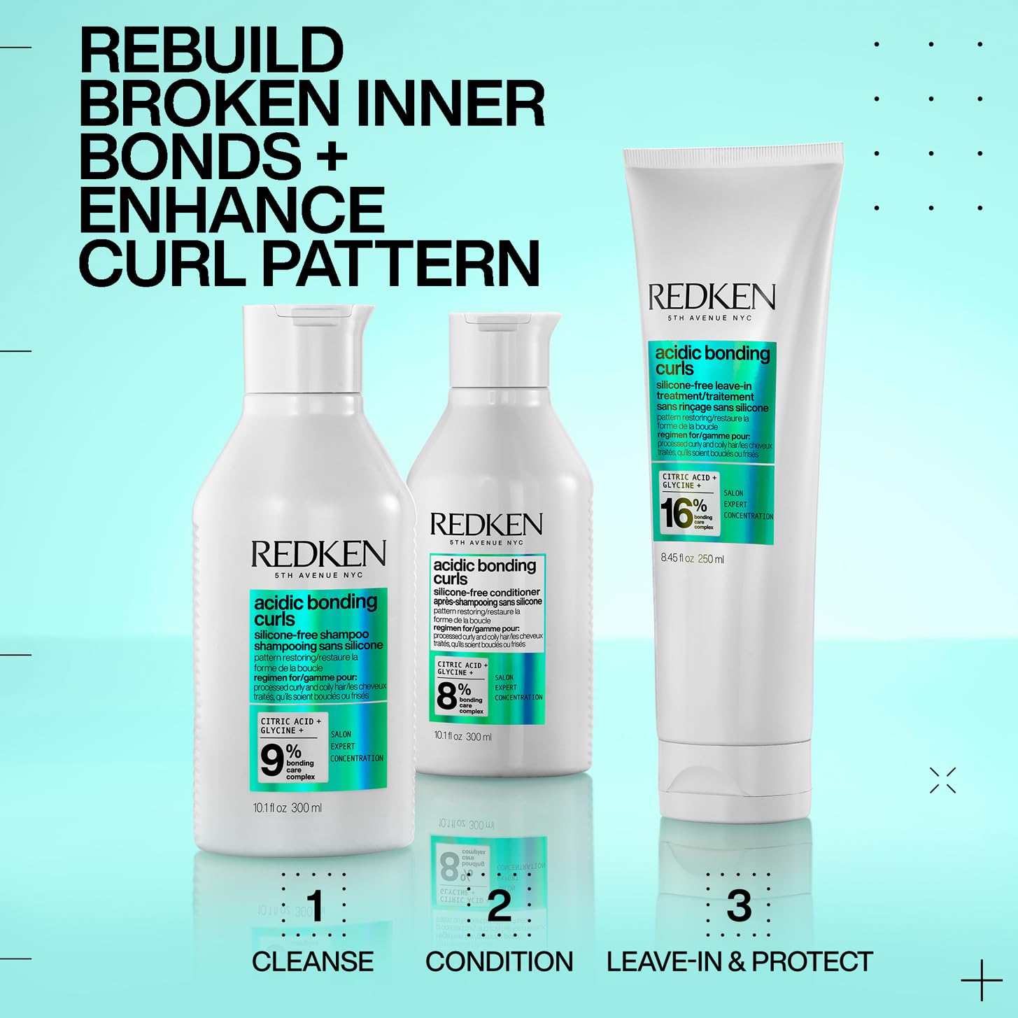 REDKEN Acidic Bonding Curls Leave-In-Pflege für geschädigtes lockiges und krauses Haar 9
