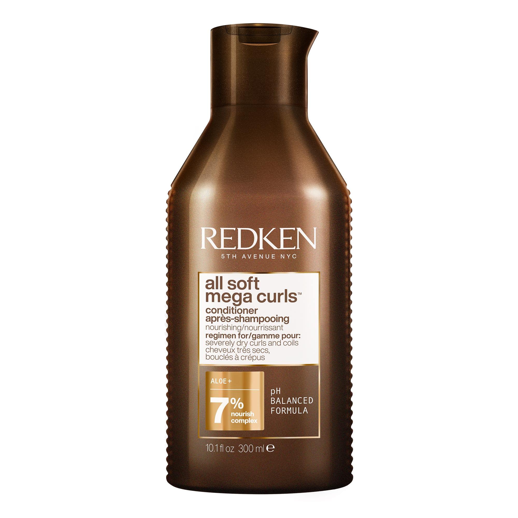 REDKEN All Soft Mega Curls Conditioner for Very Dry Curly, Coily Hair