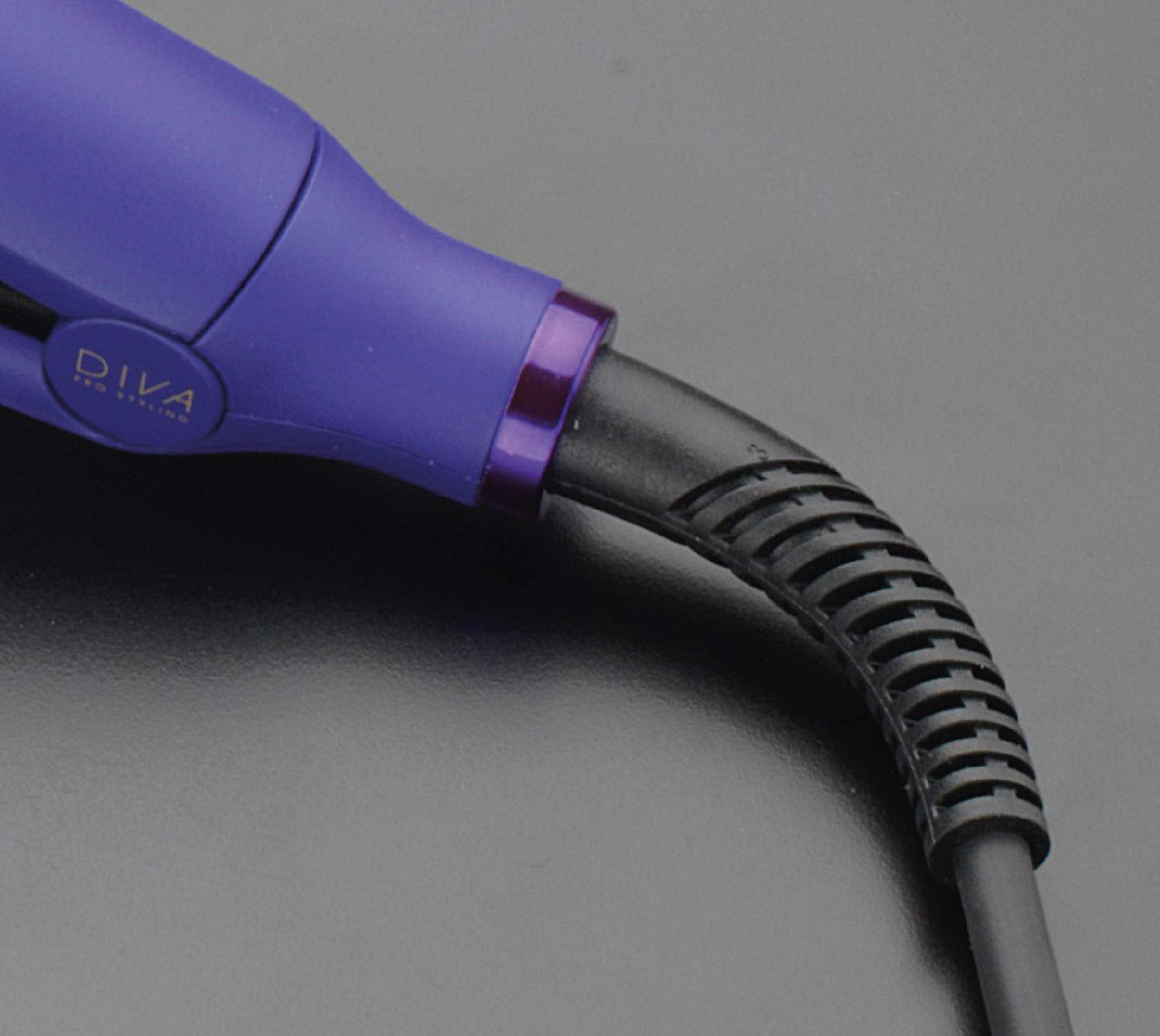 Diva Pro Styling Digital Straightener and Styler - Violet with Ceramic Plates 5