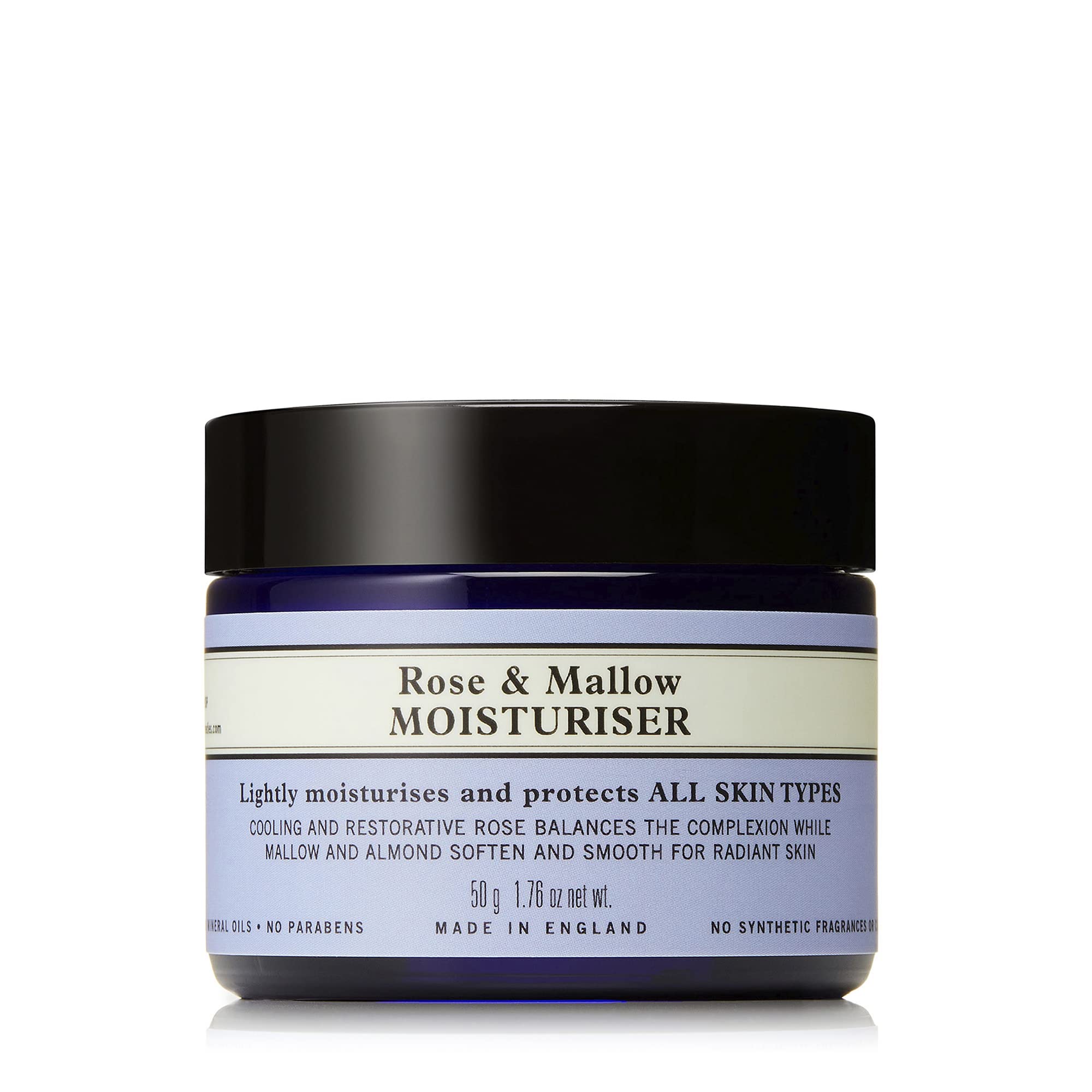 Neal's Yard Remedies Rose & Mallow Moisturiser - Rich Texture for All Skin Types