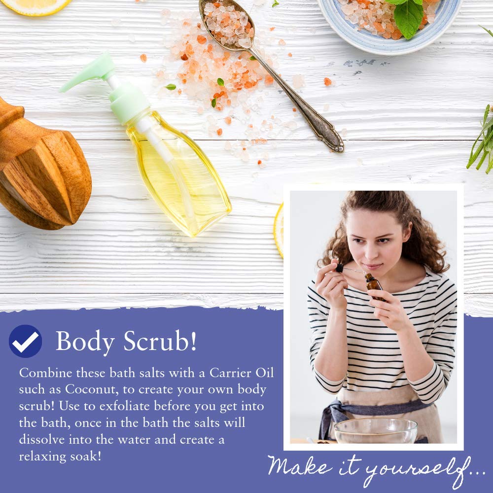 Absolute Aromas Relaxation Bath Salts 290g - Natural Pink Coarse Himalayan 3