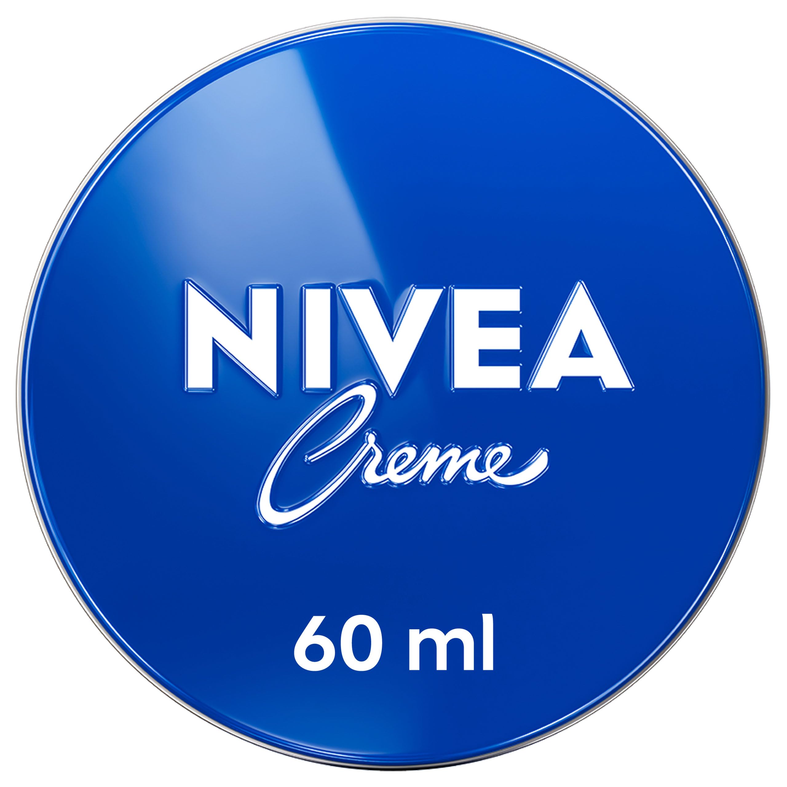 NIVEA Creme Tin (60ml) - Intensive Protective Moisturising Cream for Face, Body, and Hands