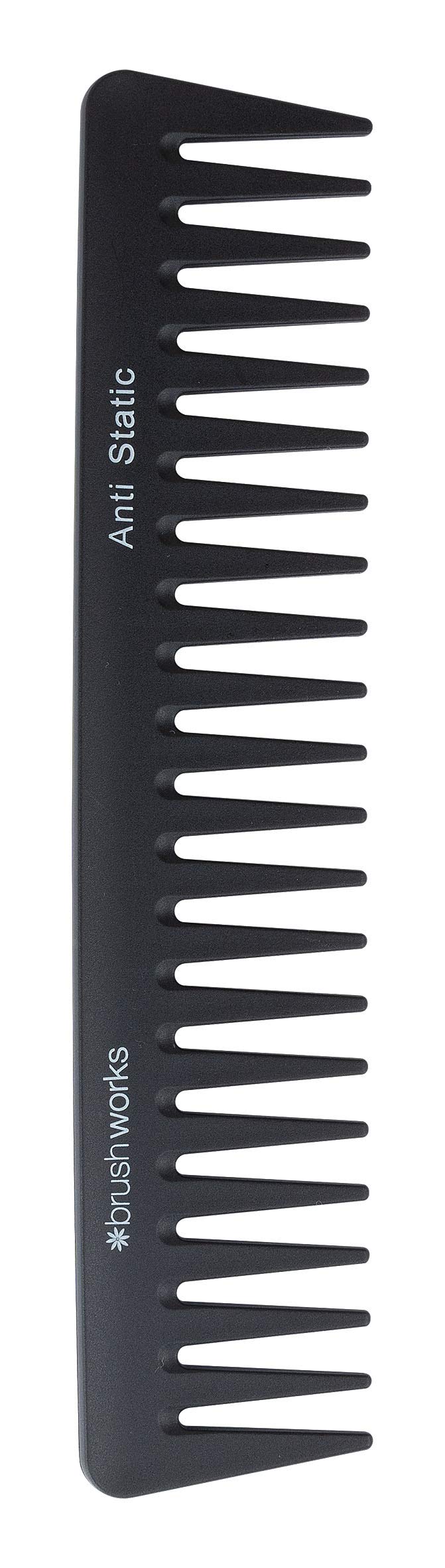Brushworks Anti-Static Wide Tooth Comb for Detangling Wet or Dry Hair 4
